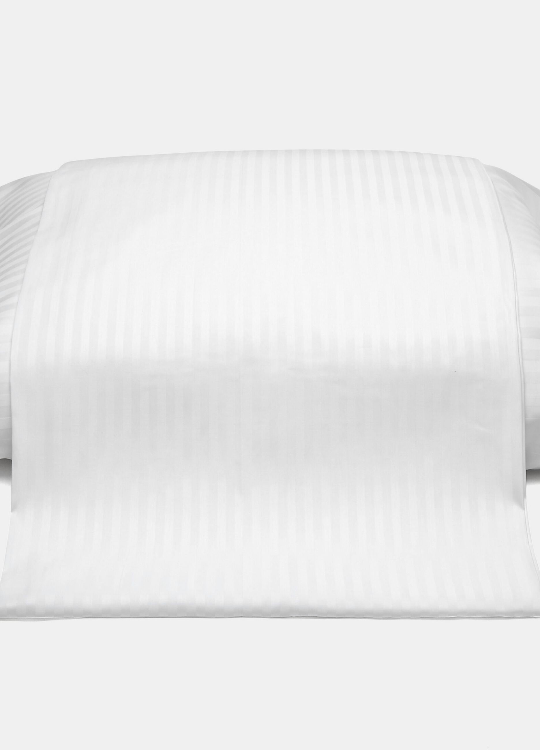 Lenzuolo singolo satin a righe_0