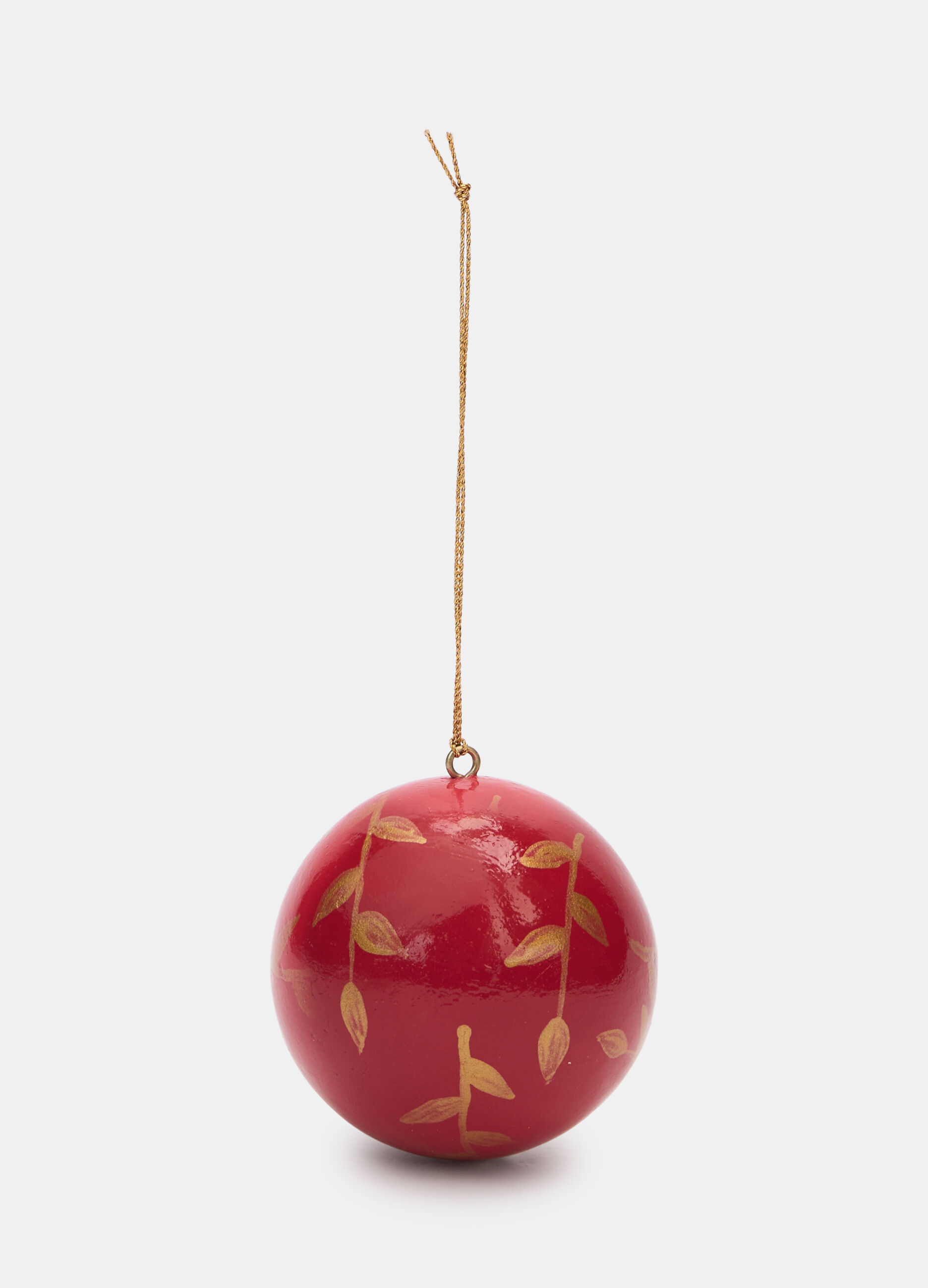 Pallina in legno dipinto_0