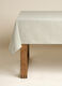 4-place tablecloth in striped cotton_1