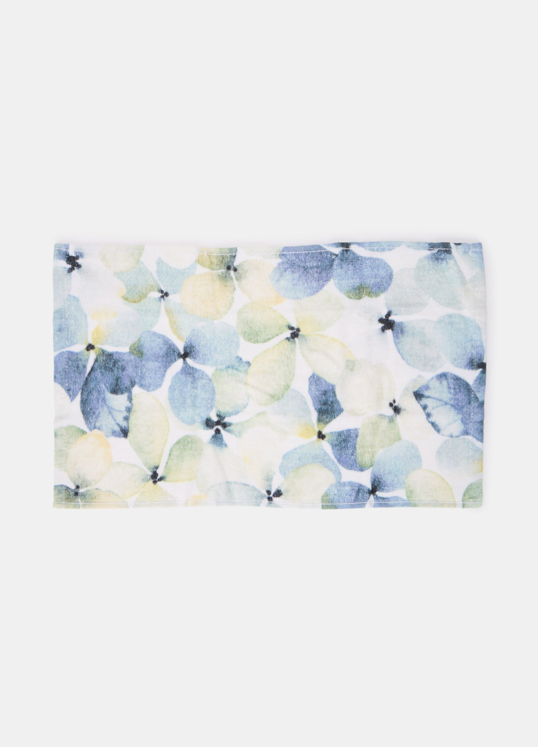 Asciugamano viso a fiori_1