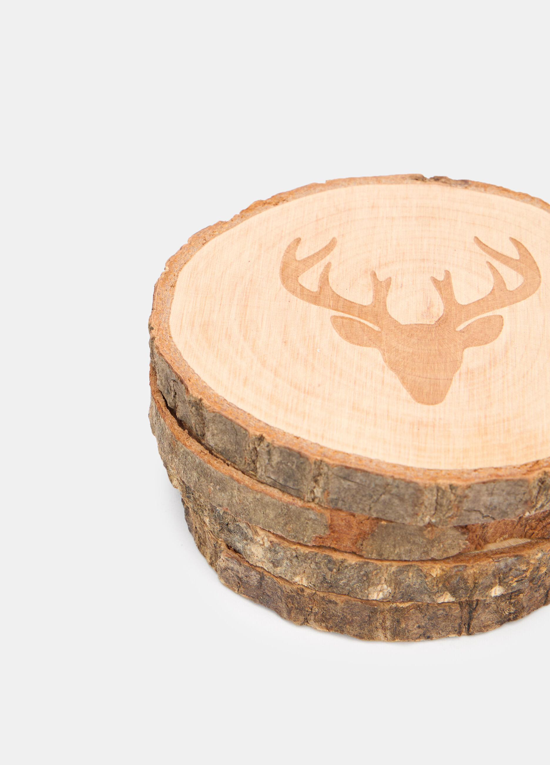 Set 4 sottobicchieri in legno grezzo_1