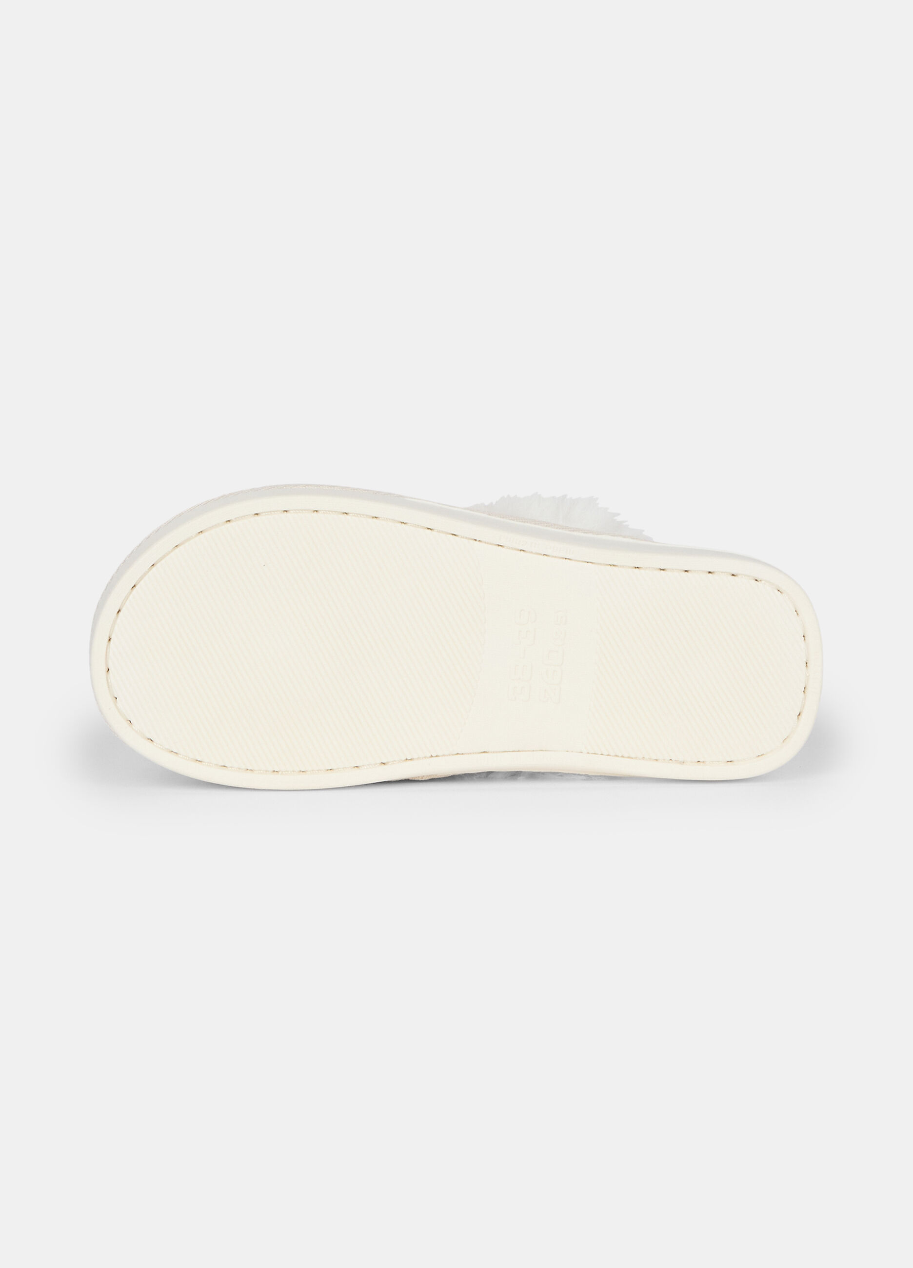 Pantofole imbottite con peluche