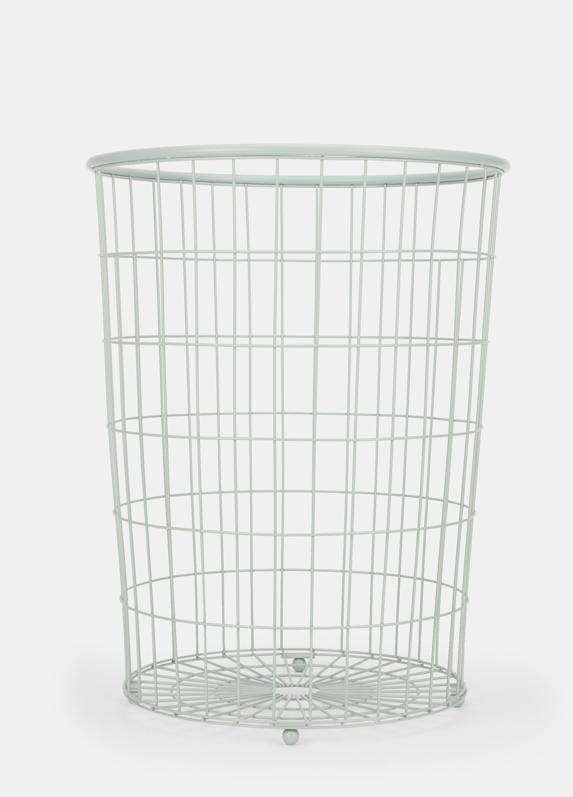 Cesta in metallo con piedini_0