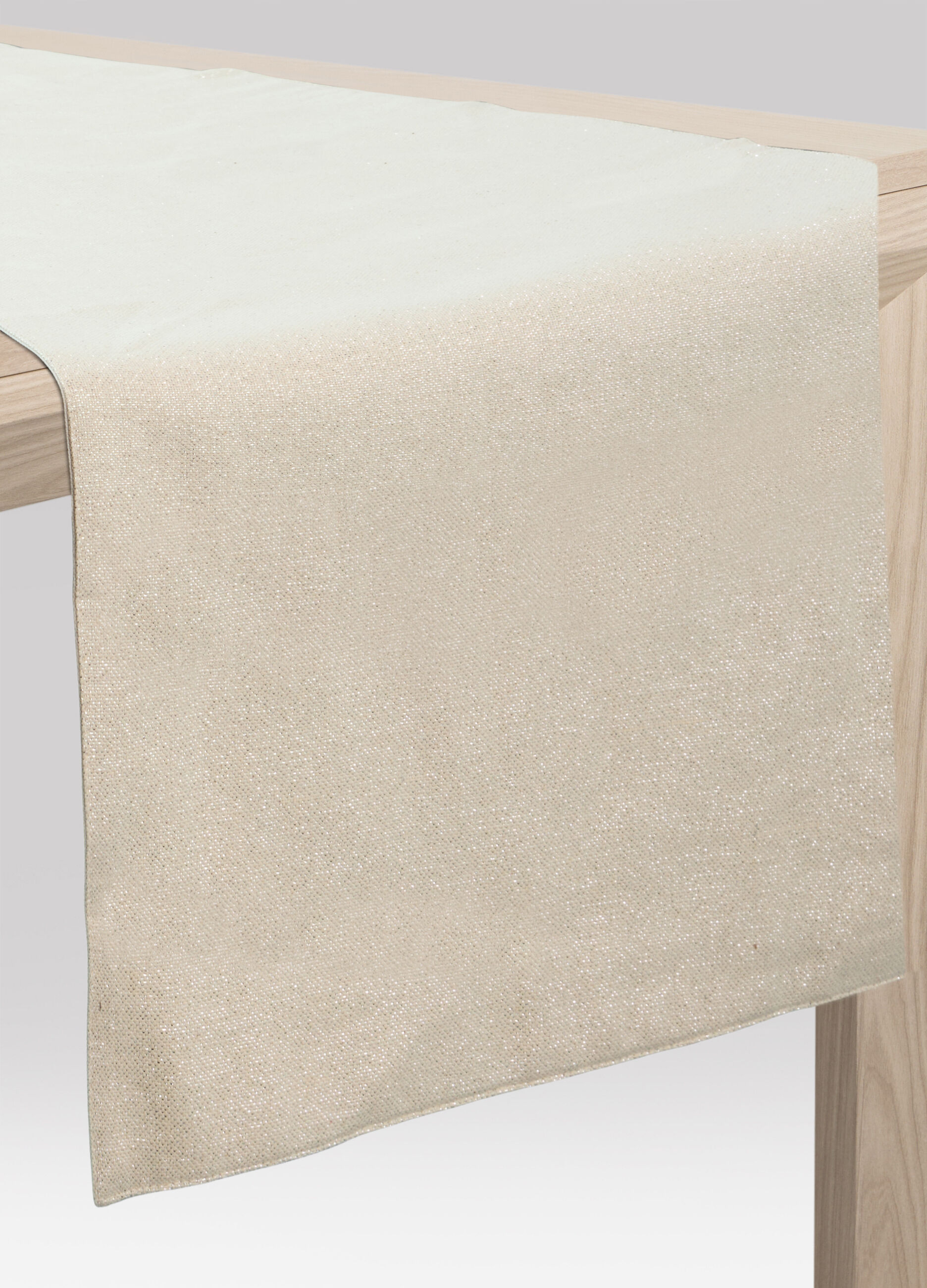 Runner con riflessi dorati