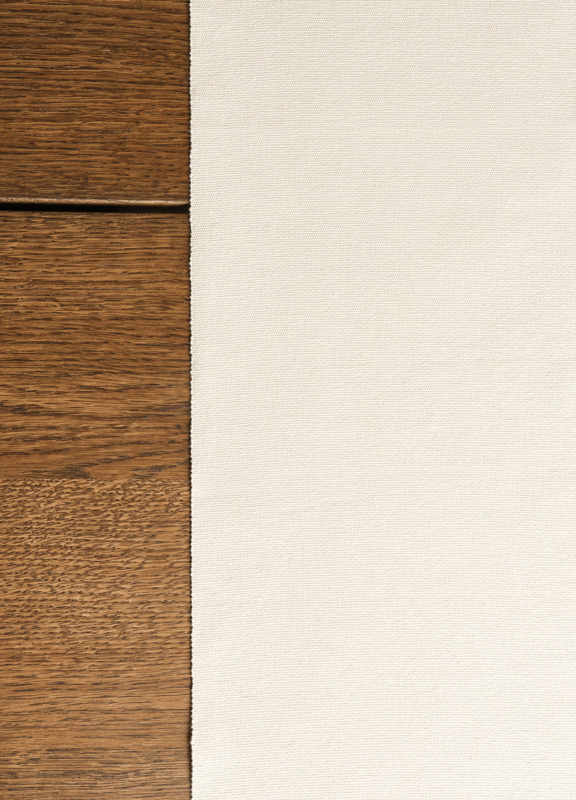 Runner in cotone bio con frange