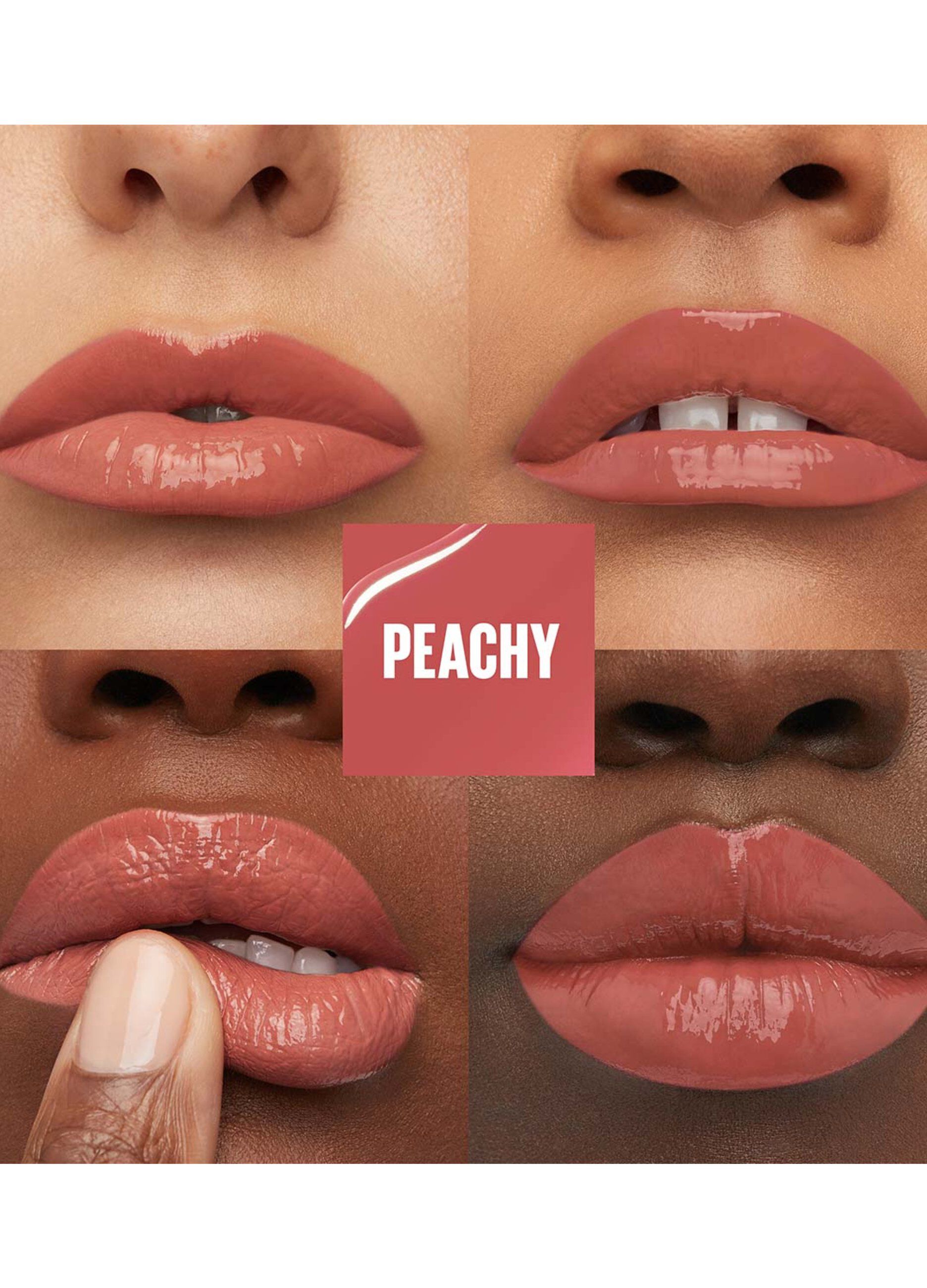 Rossetto a lunga tenuta effetto vinilico superstay vinyl ink  15 peachy._4