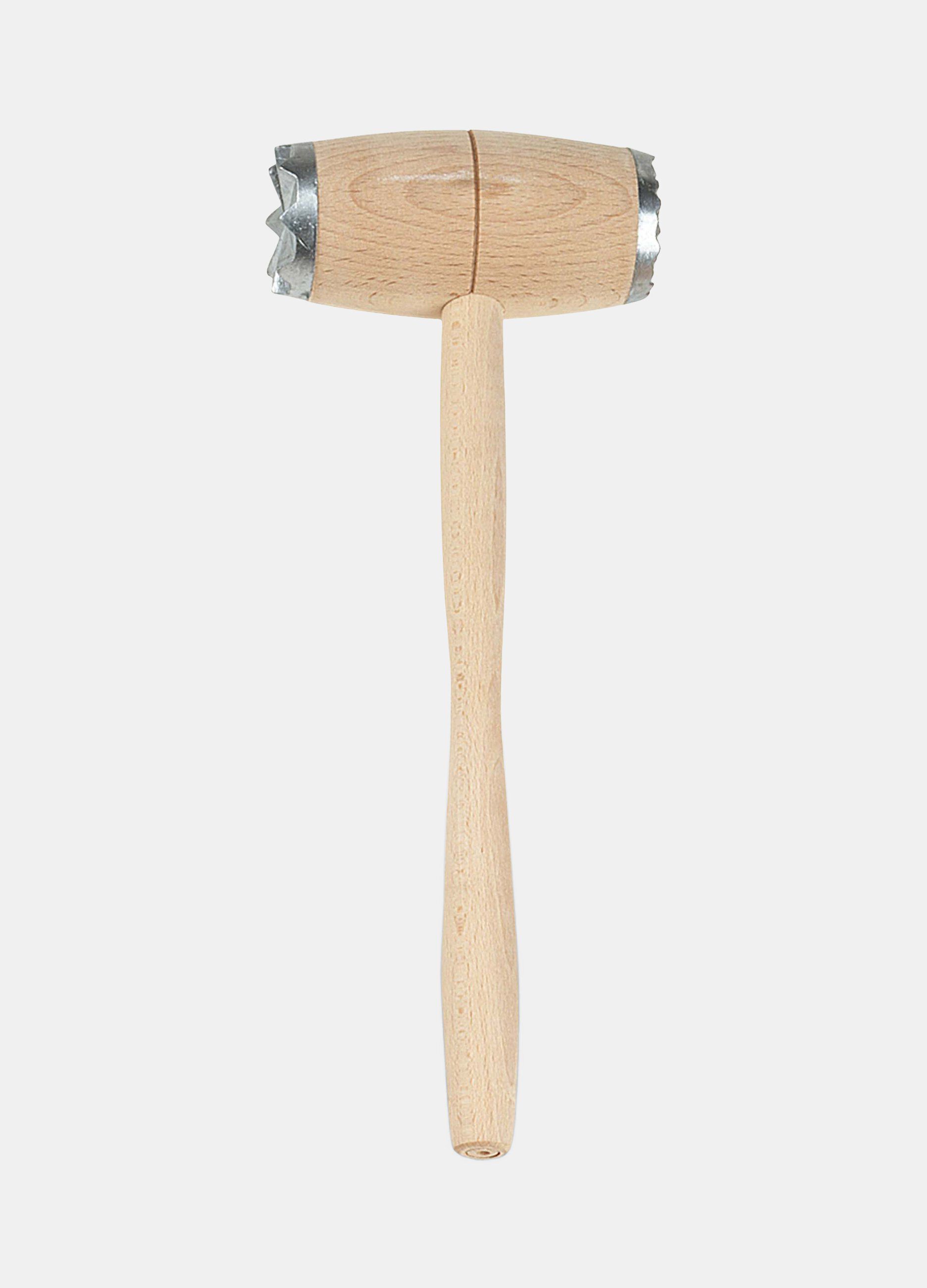 Batticarne in legno e acciaio inox Made in Italy