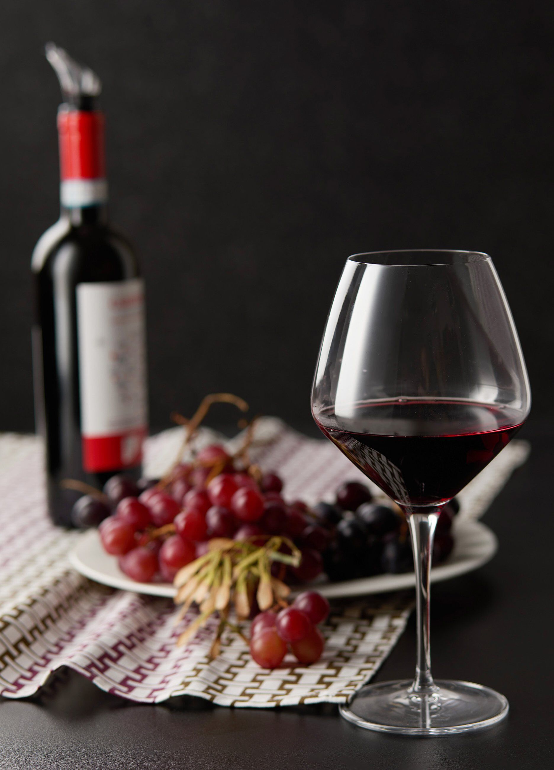 Set 6 calici da vino rosso_0