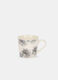 Ceramic cup with floral motif_0