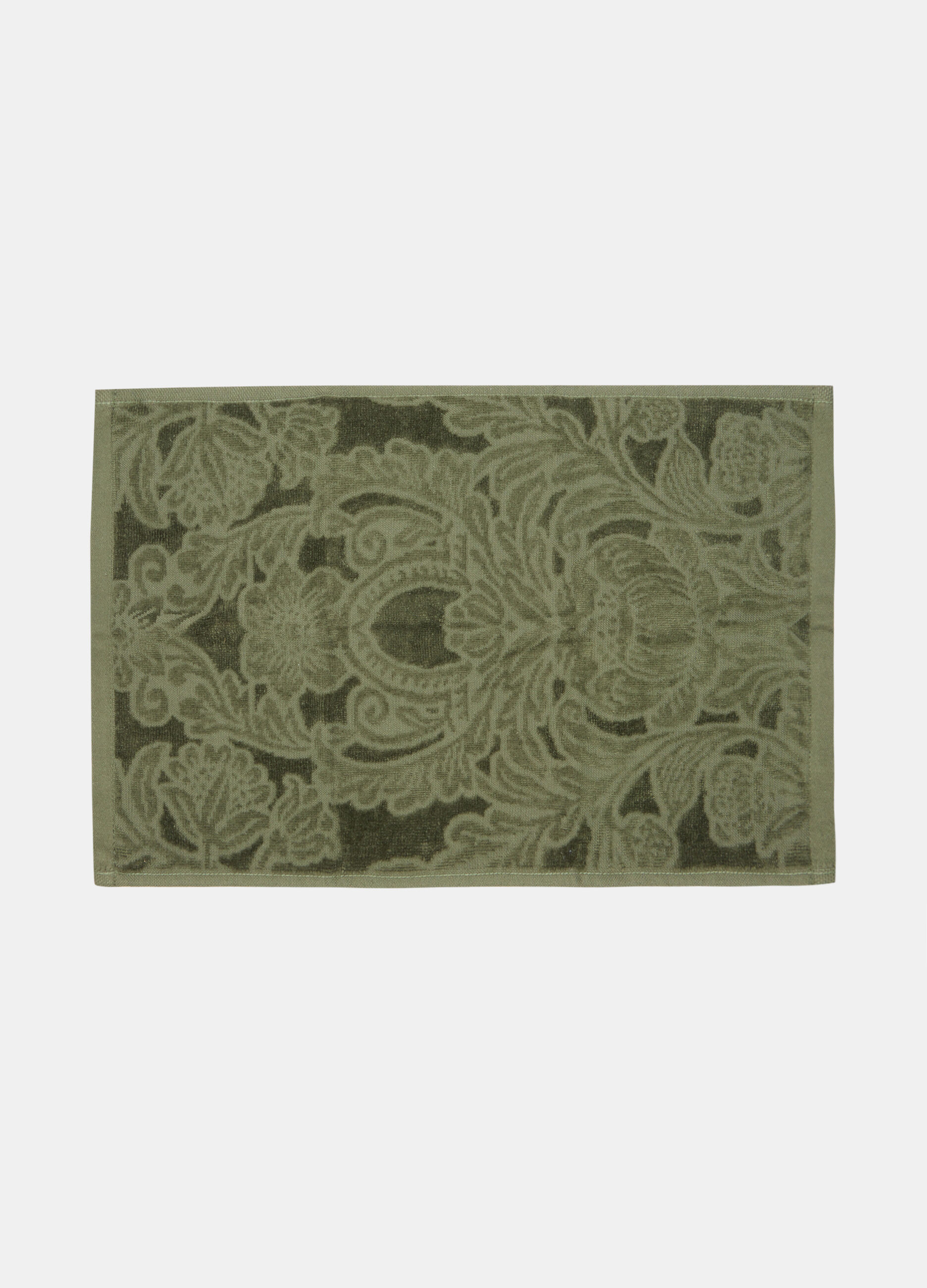 Asciugamano in cotone effetto jacquard_1