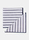 2-pack napkins in striped cotton with trim_0
