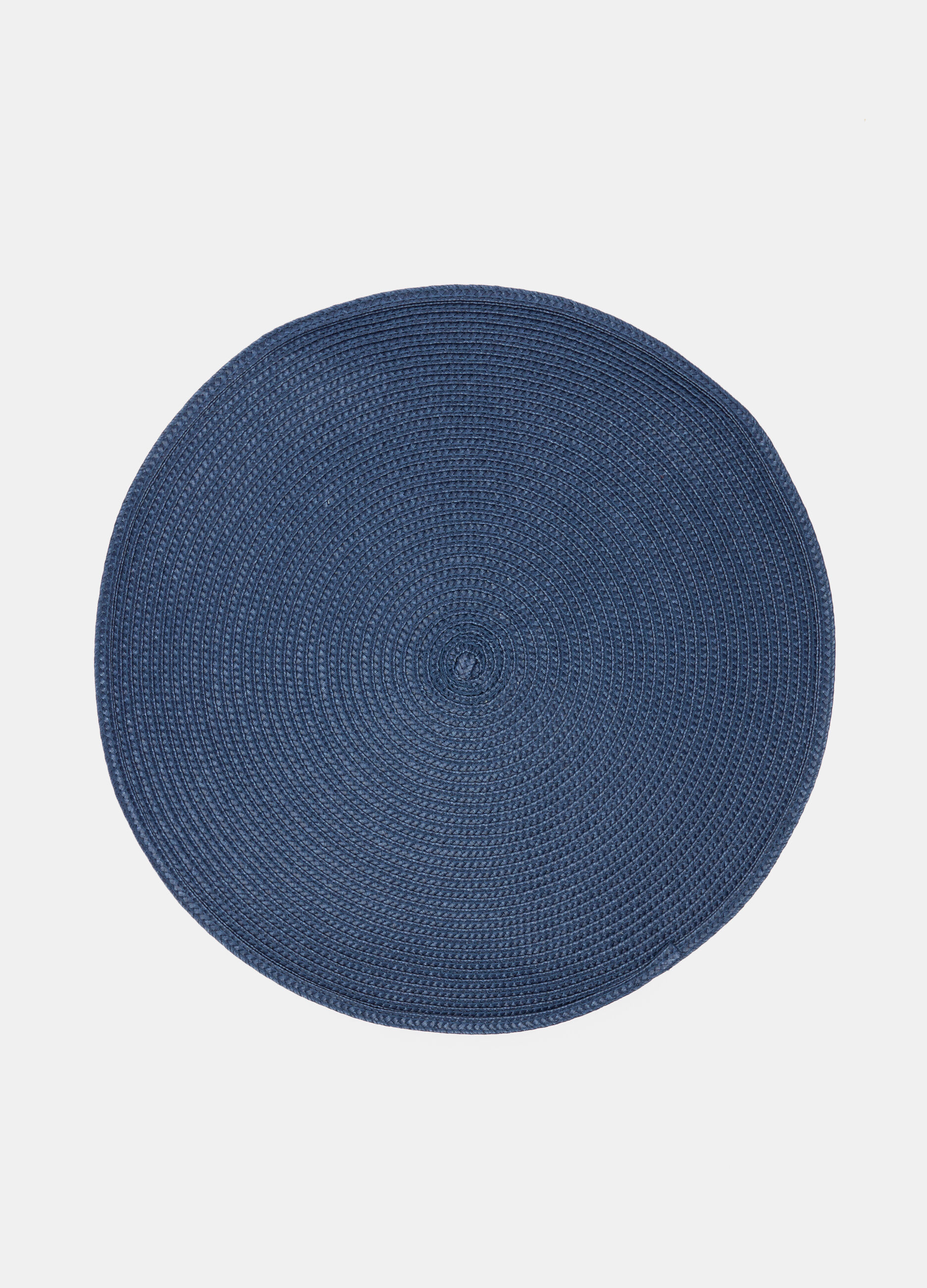 Round woven table mat_0