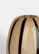 Vaso in vetro a righe grande_1