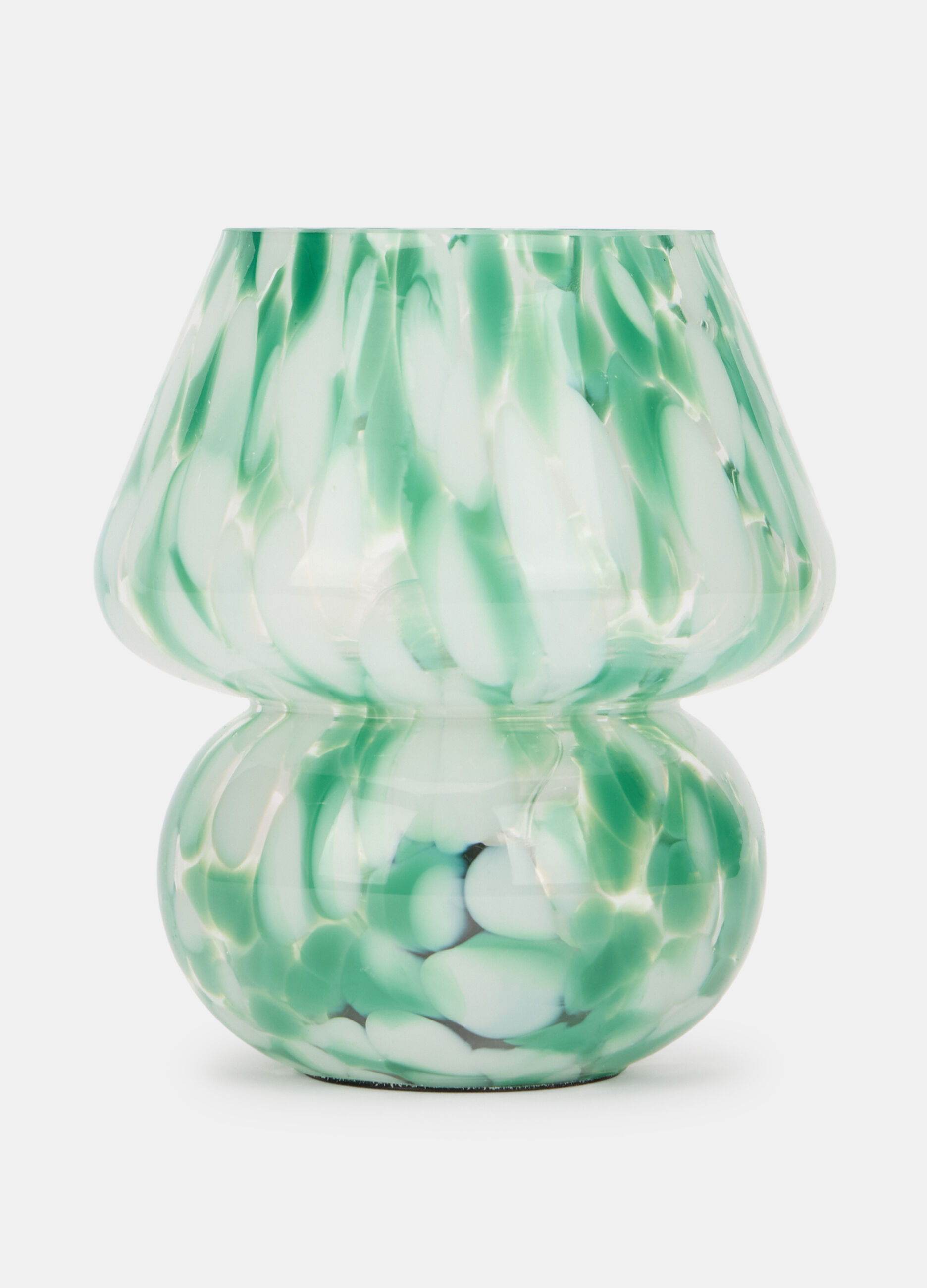 Vaso in vetro maculato_0