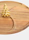 Vassoio in legno con albero di Natale_1