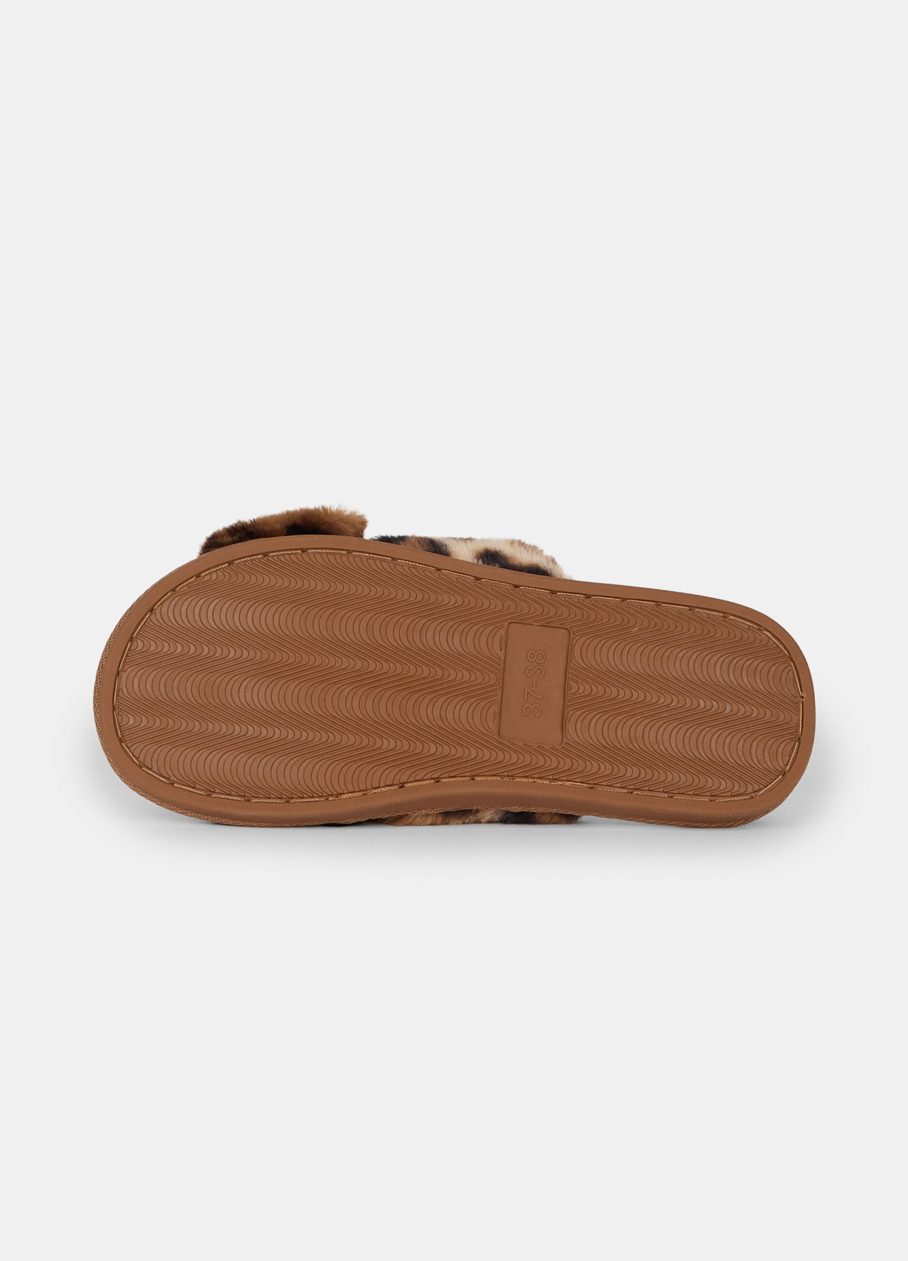 Pantofole animalier con incrocio