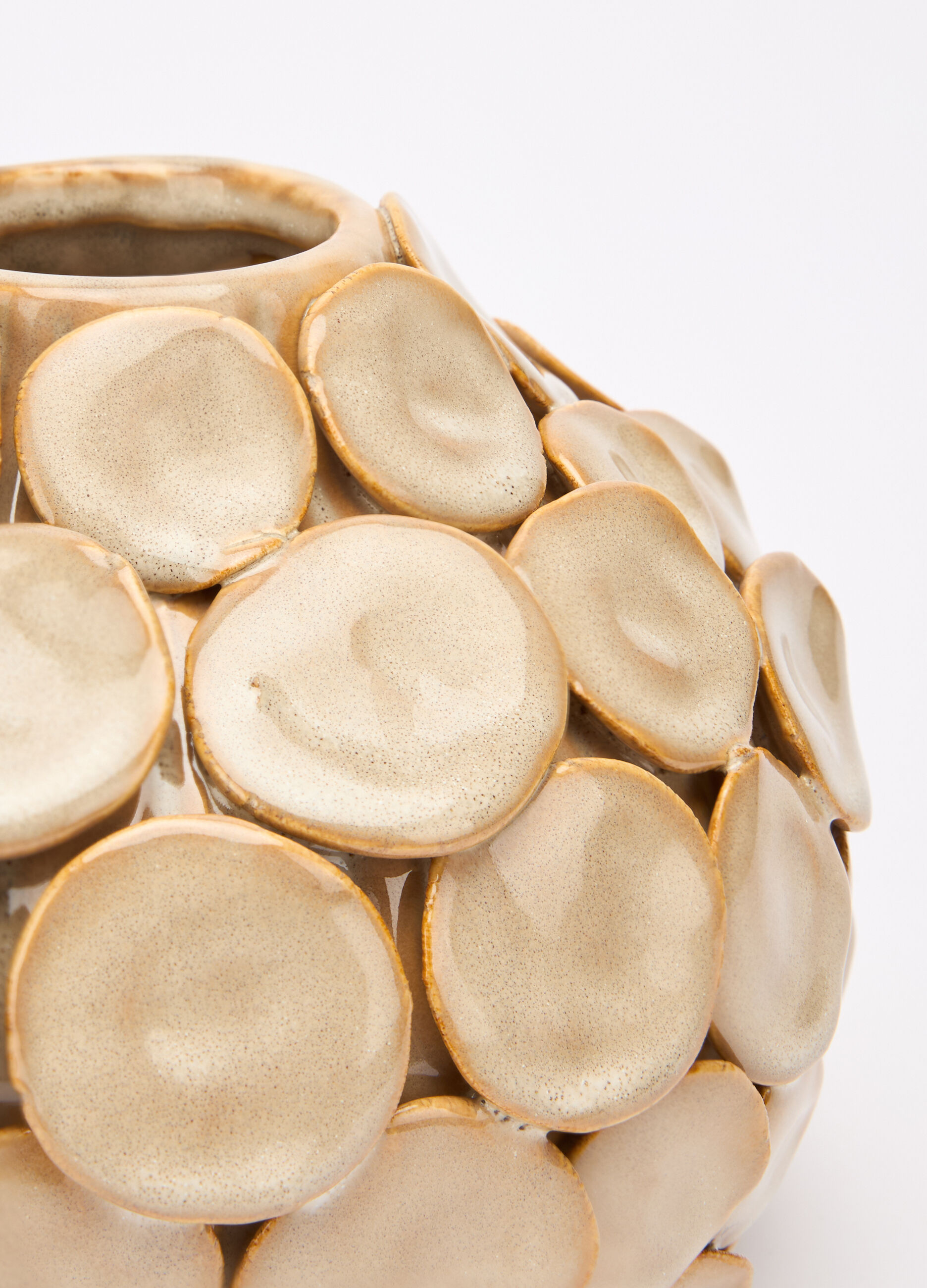 Vaso decorato in ceramica smaltata_1