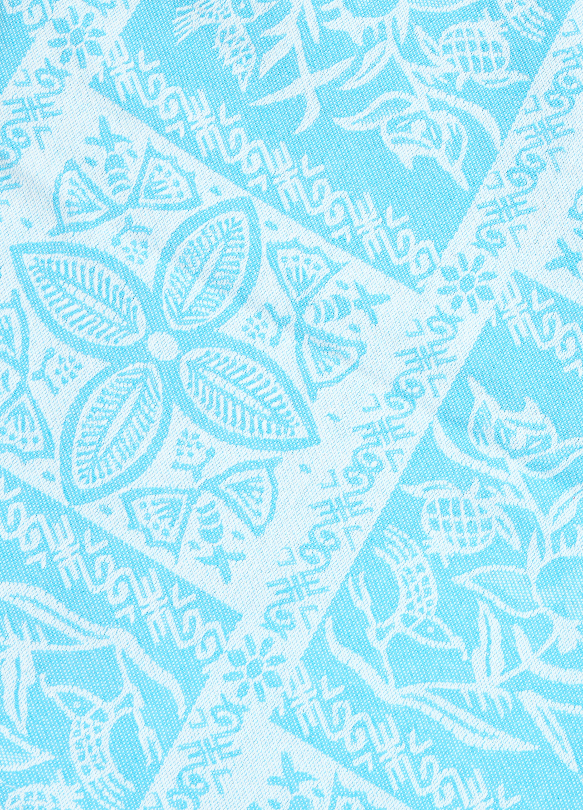 Strofinaccio in cotone con motivo jacquard_1