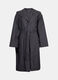 Waffle weave bathrobe in cotton blend_0