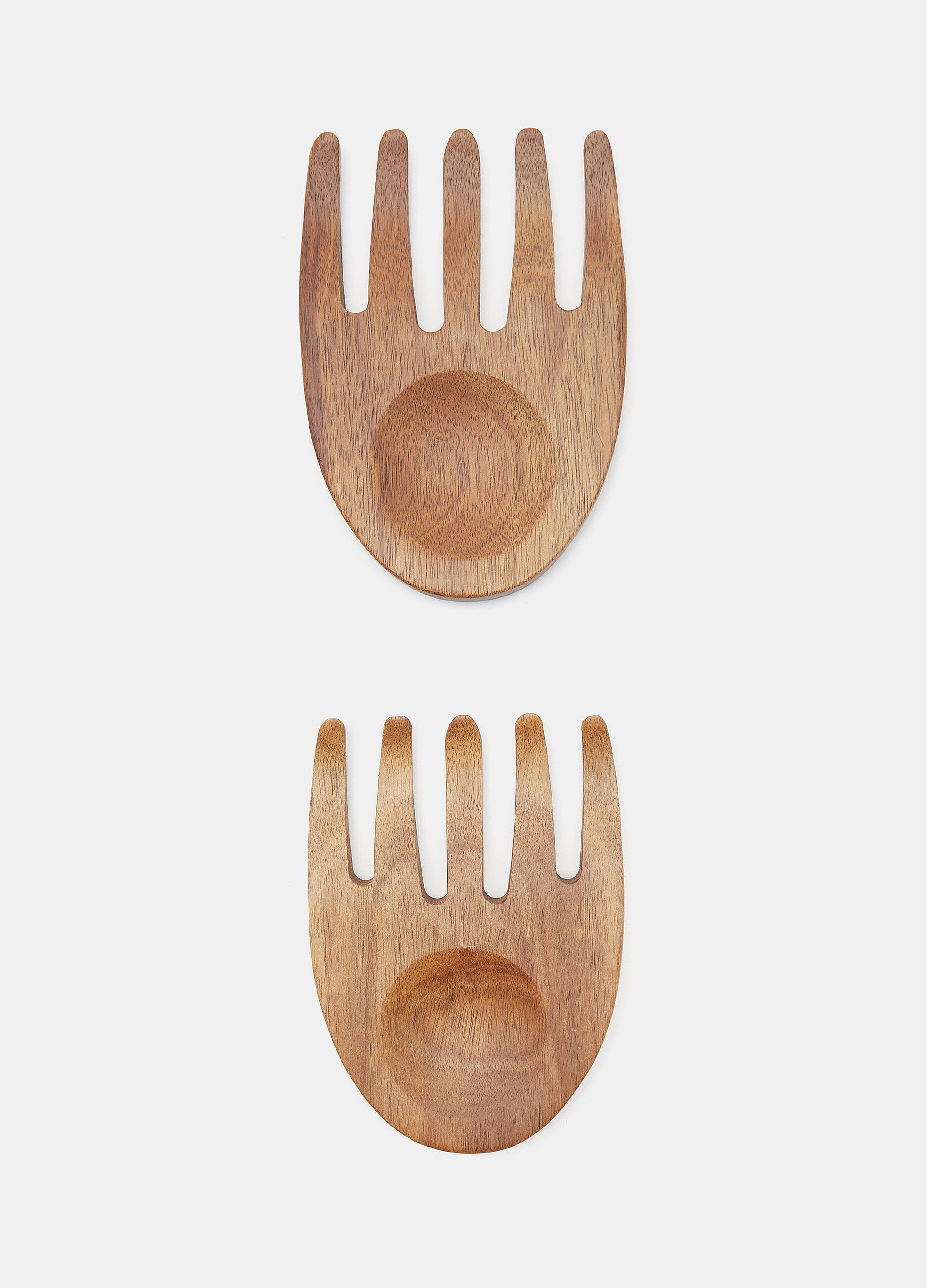 Set 2 posate piccole per insalata in acacia_0