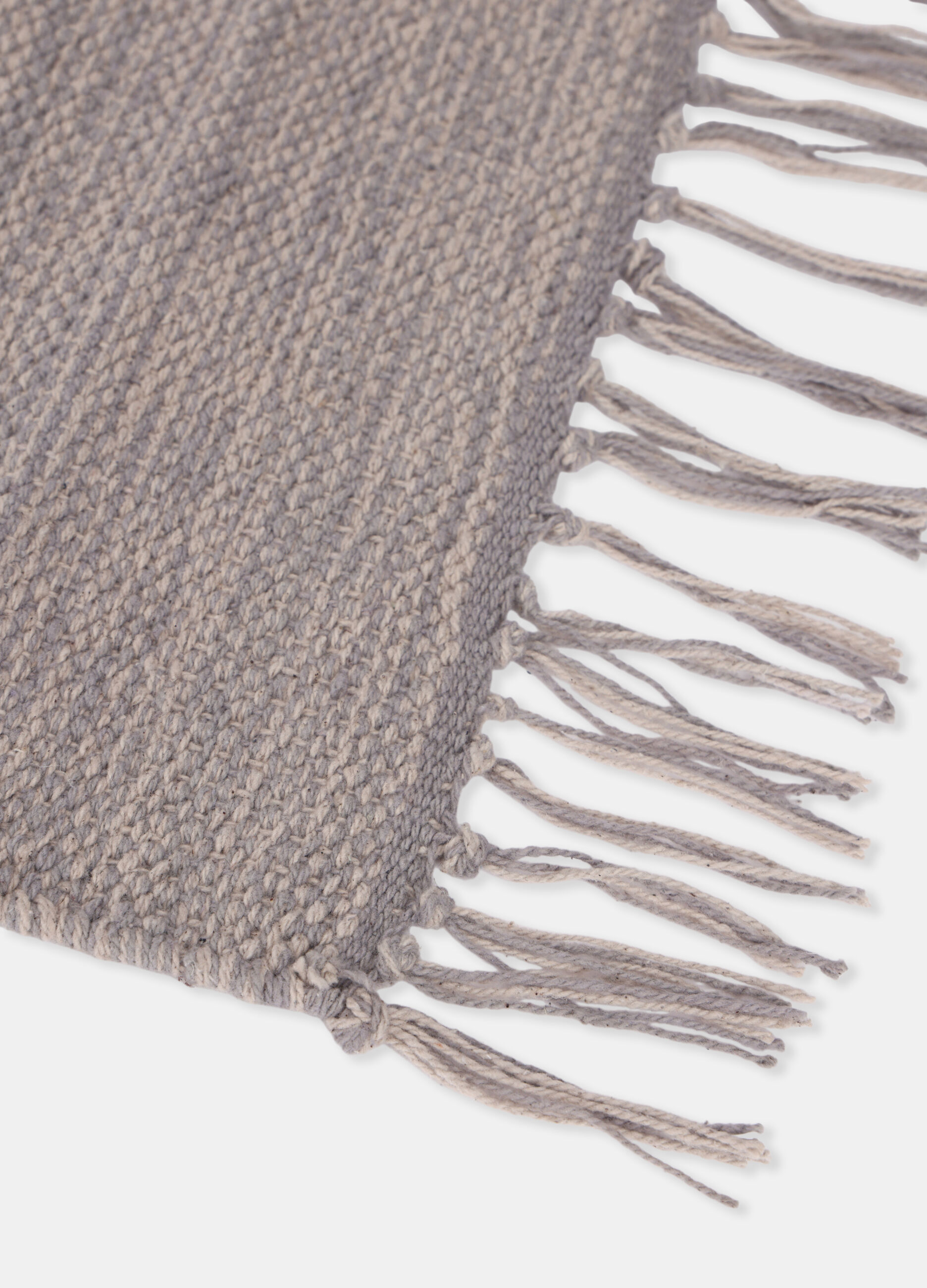 Tappeto lungo in cotone a righe_1