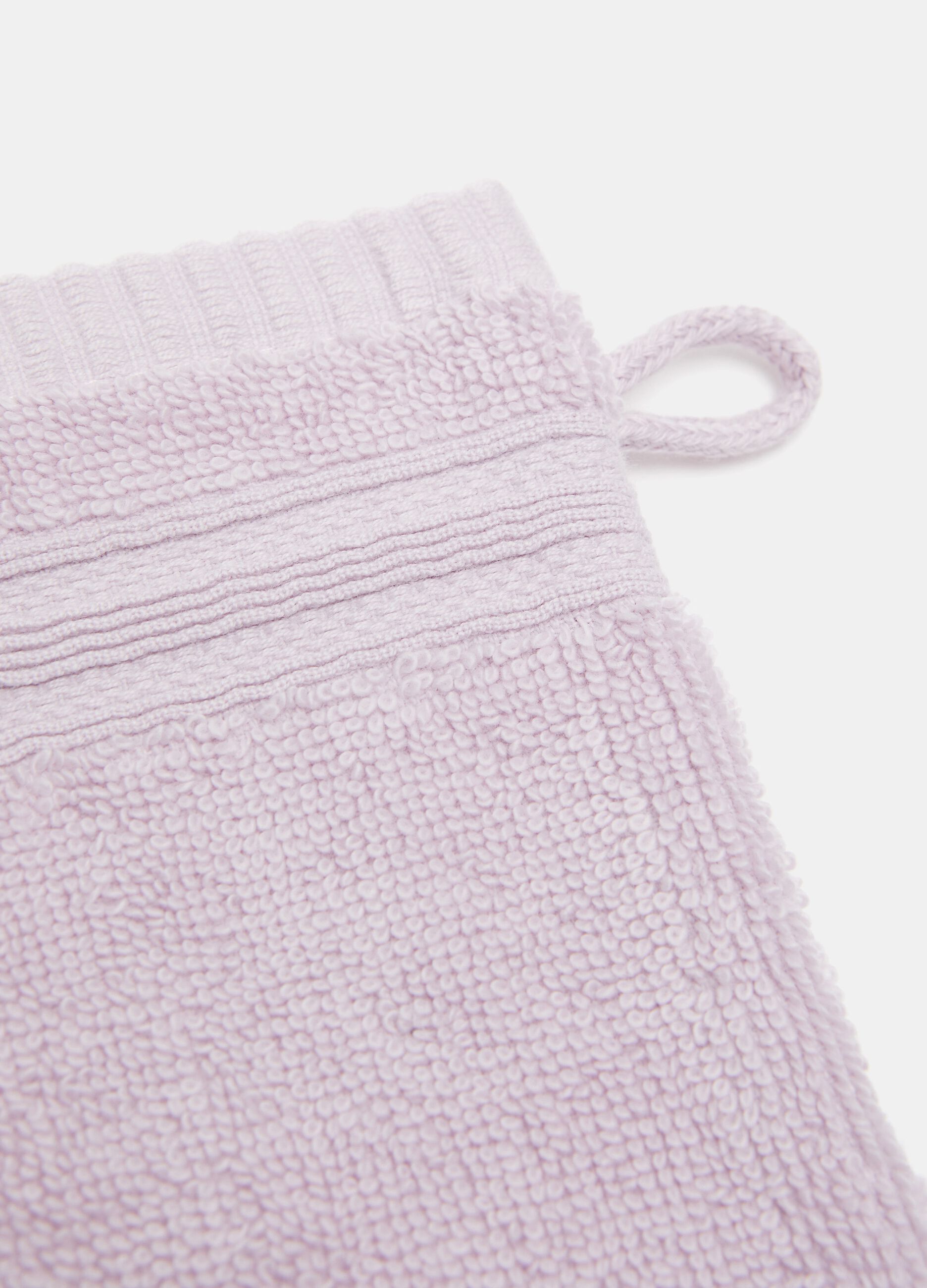 Guanto esfoliante puro cotone in tinta unita_1