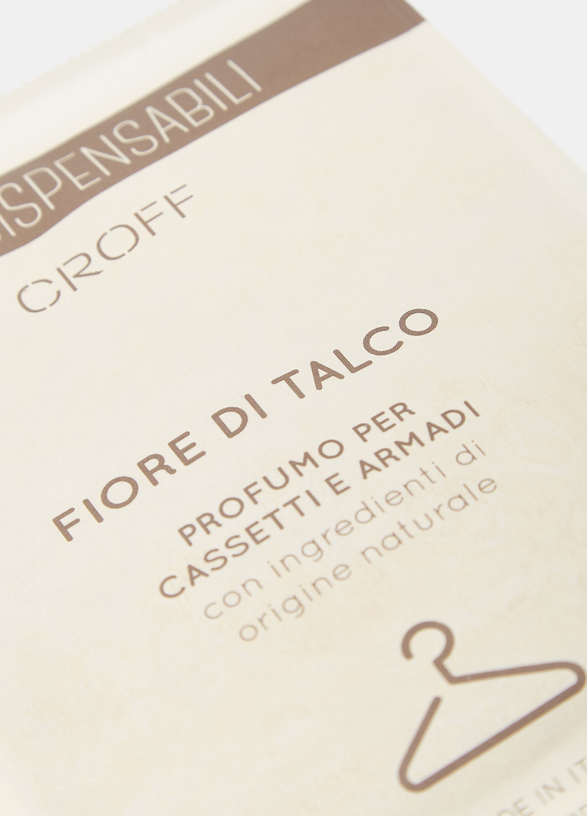 Profumatore per cassetti ed armadi fiore di talco