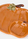Vassoio antipasti a forma di zucca in ceramica_1