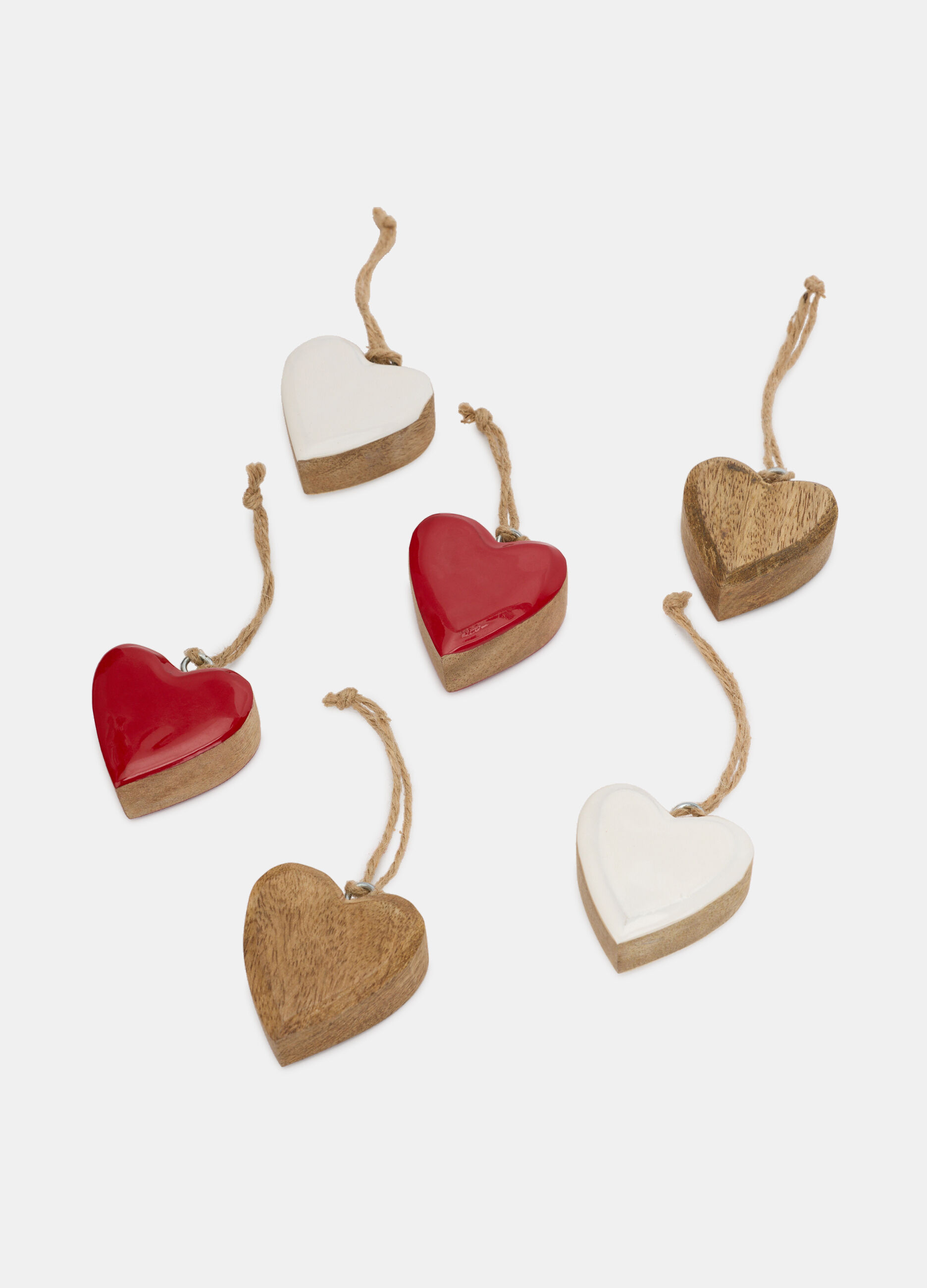 Ornamenti a cuore per albero di Natale_0