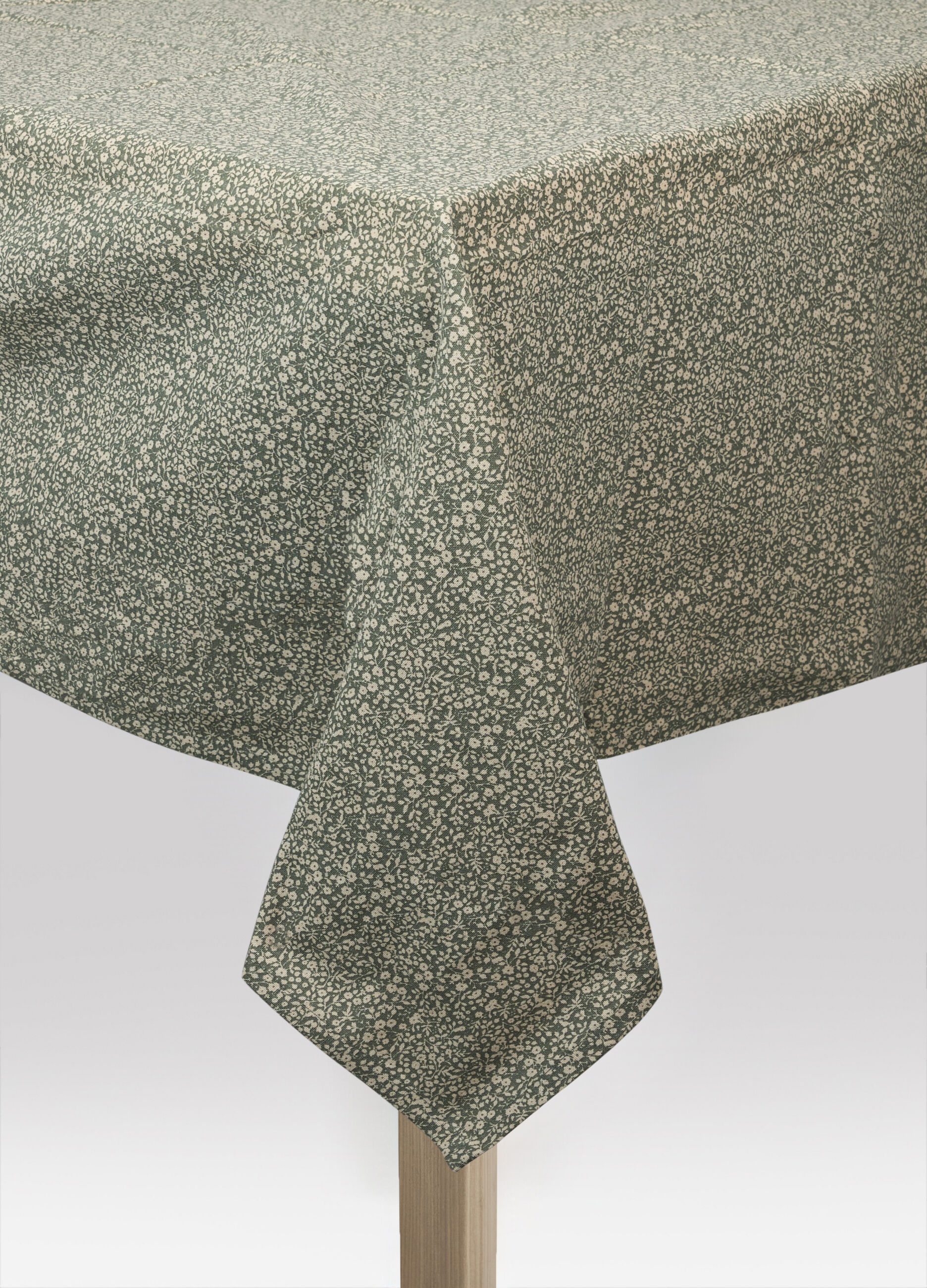 Tovaglia quadrata in cotone con micromotivo_0