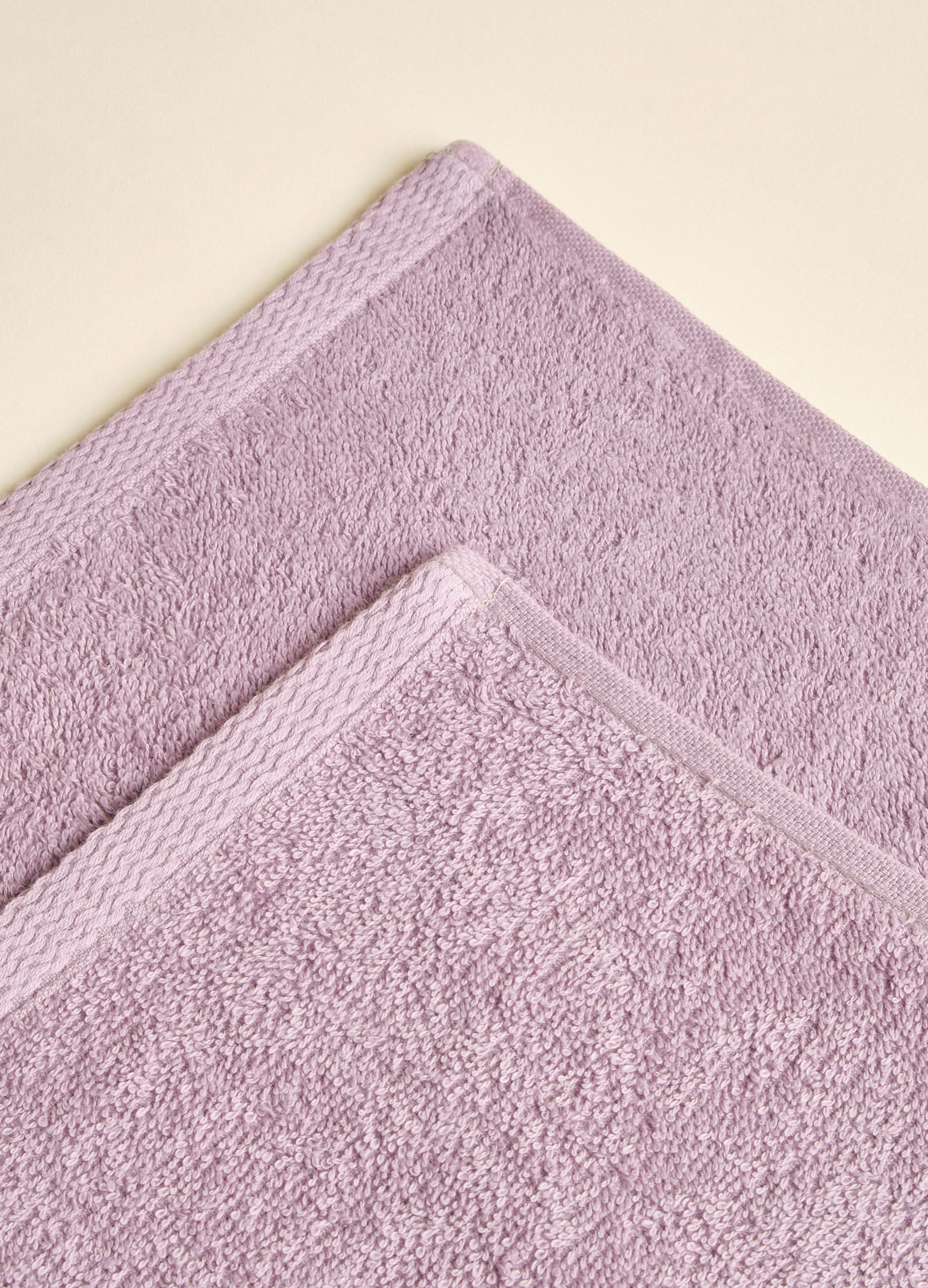 Set of 2 face cloths in 100% cotton_2