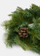 Ghirlanda di Natale con pigna_1