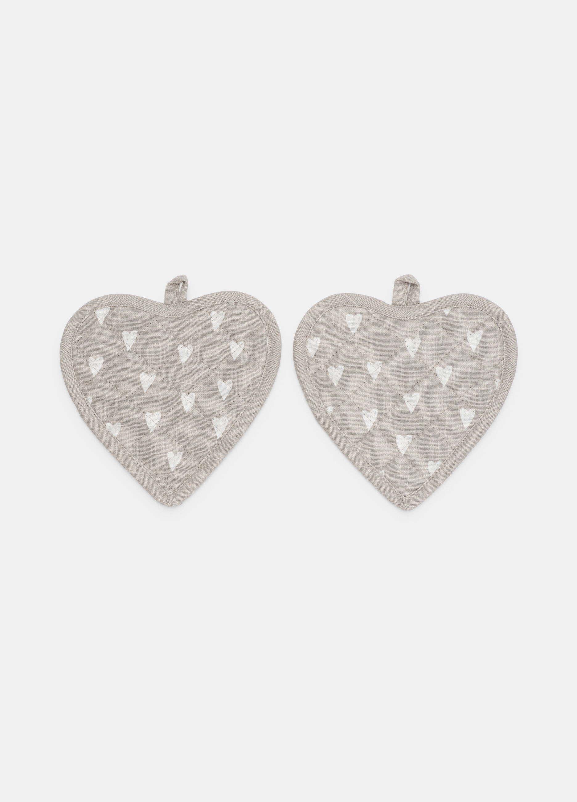 2 pack presine cuore in cotone a cuori_0
