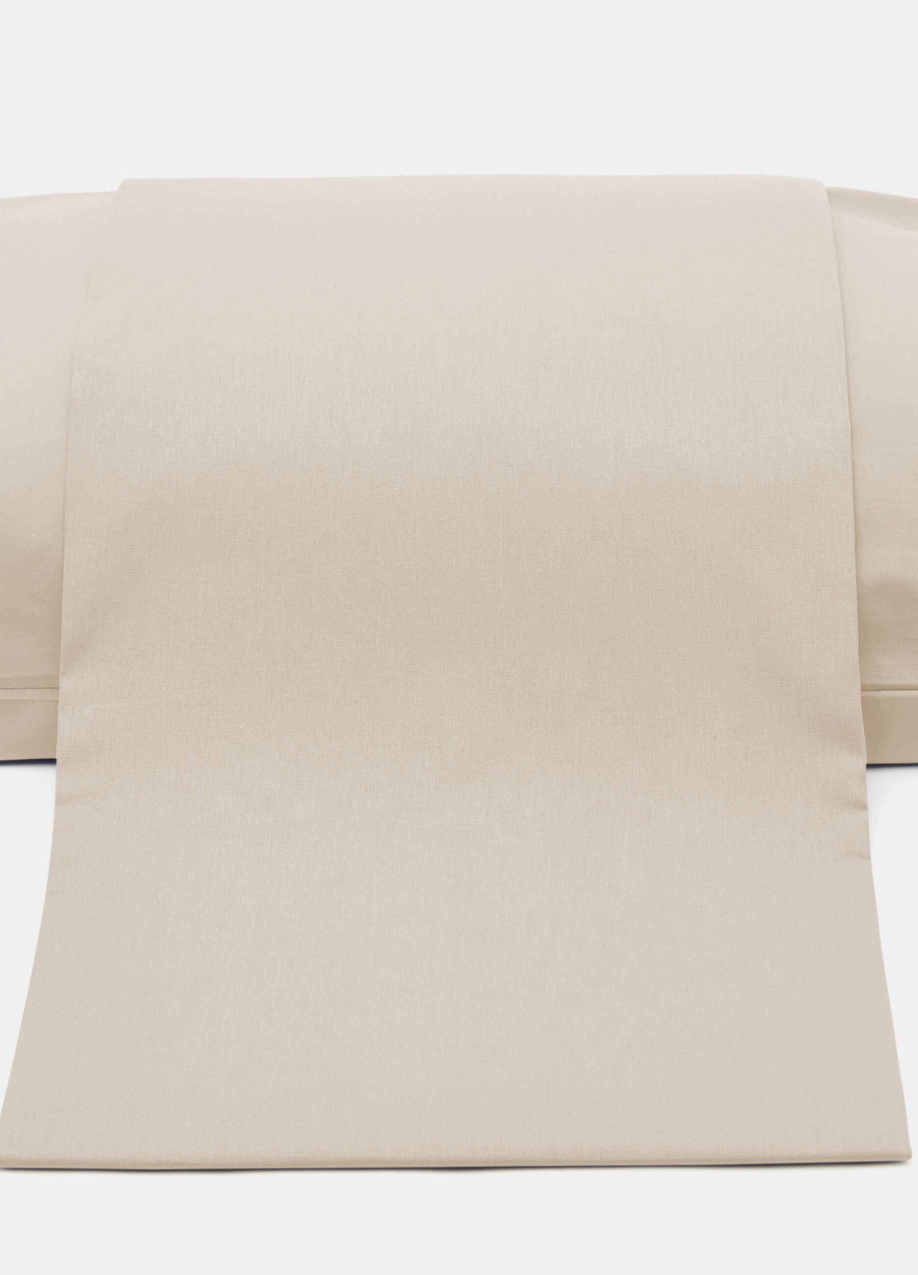 Lenzuolo singolo in tinta unita puro cotone_0