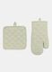 Two-pack with 1 pot holder and 1 oven glove_0