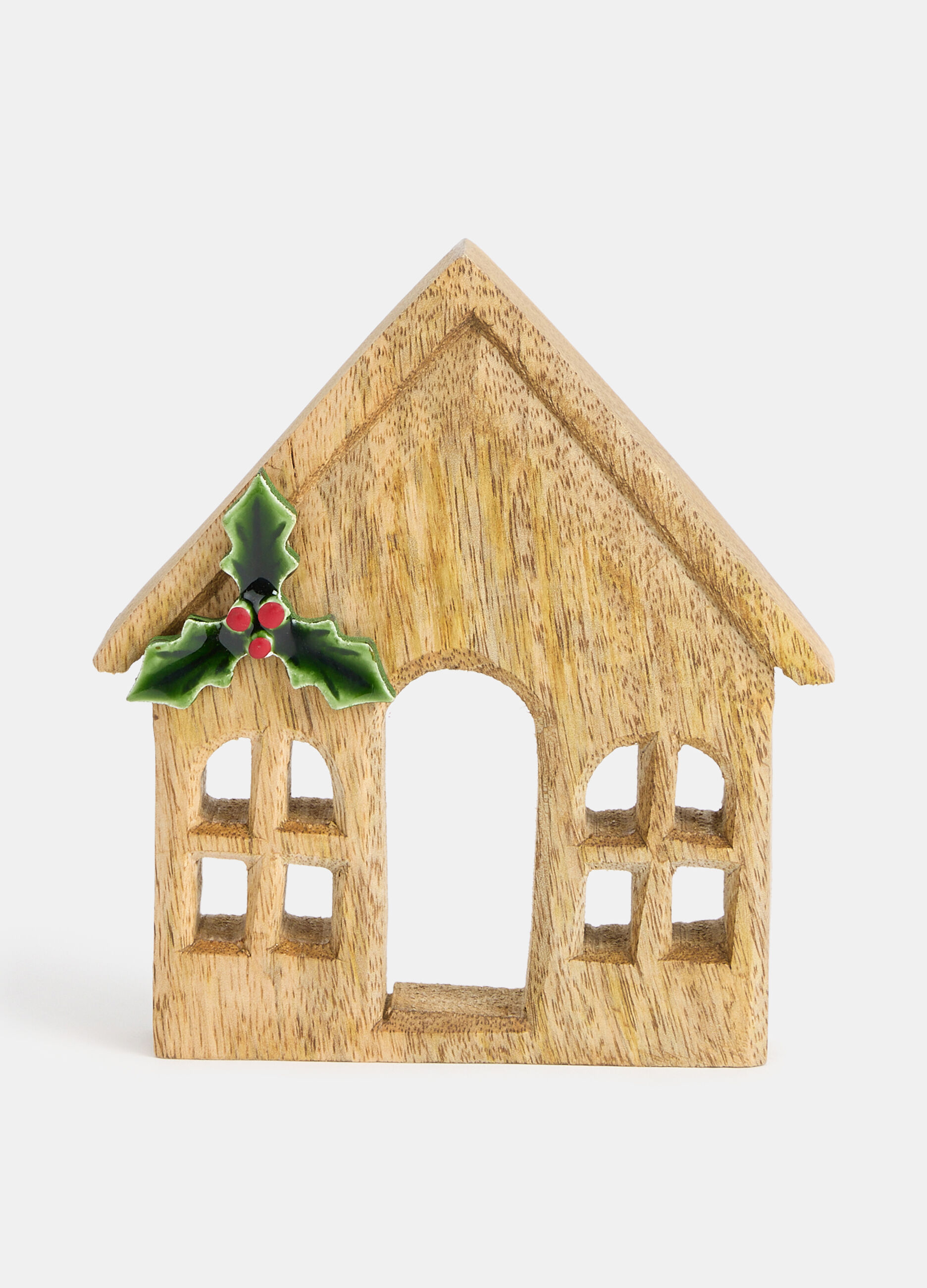 Casetta natalizia in legno_0