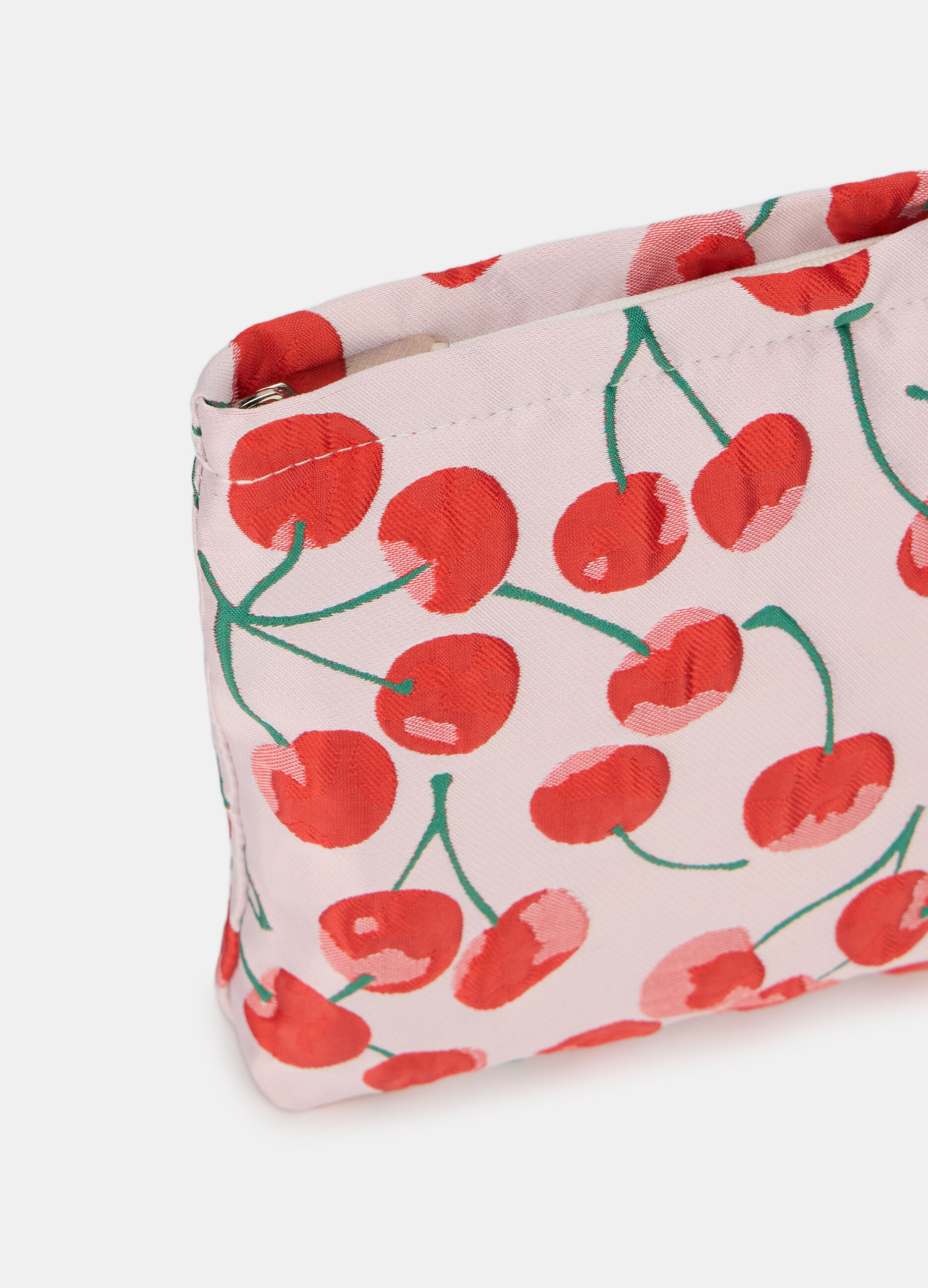 Pochette grande con motivo ciliegie_2