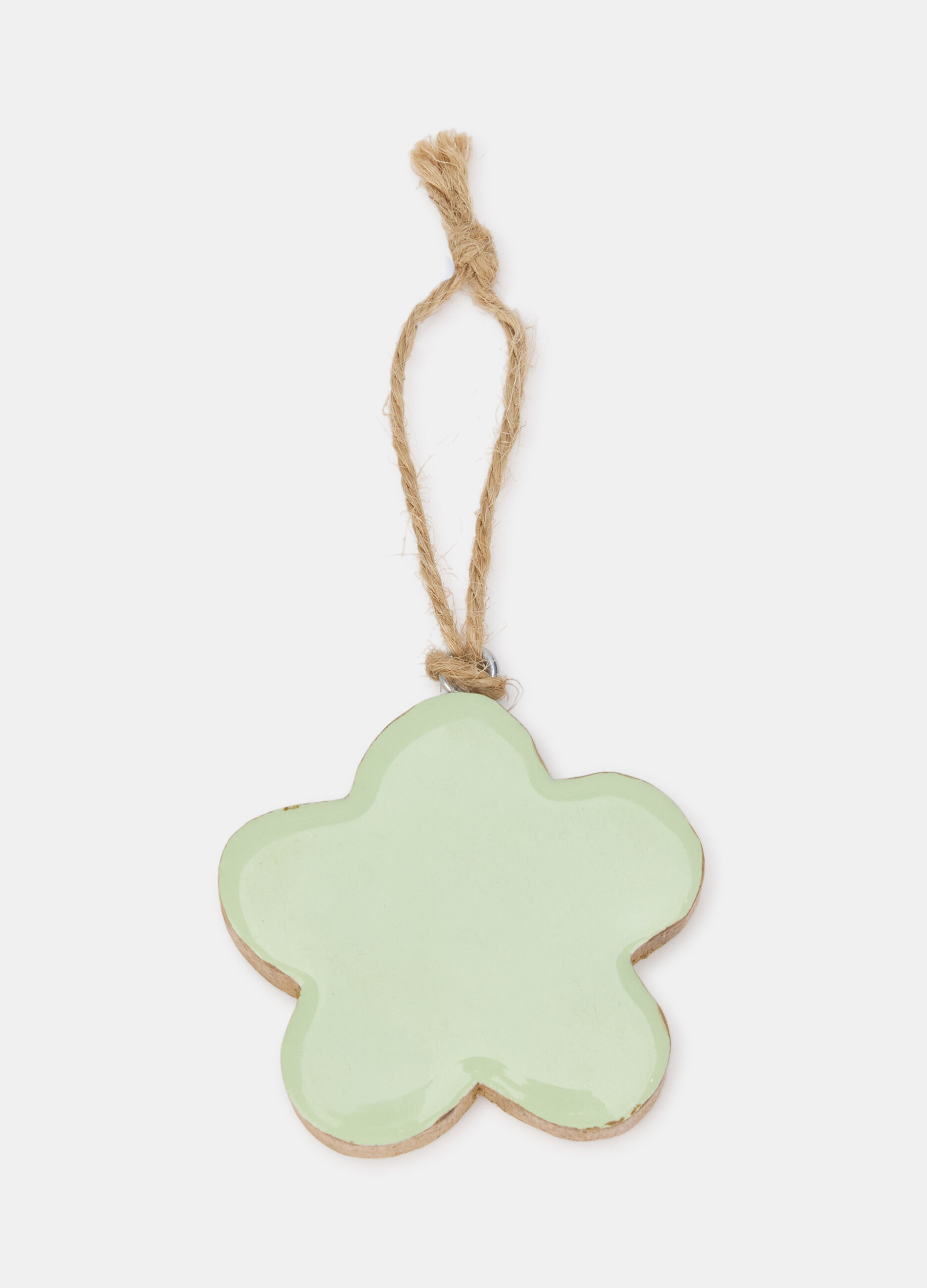 Ciondolo fiore in legno smaltato_0