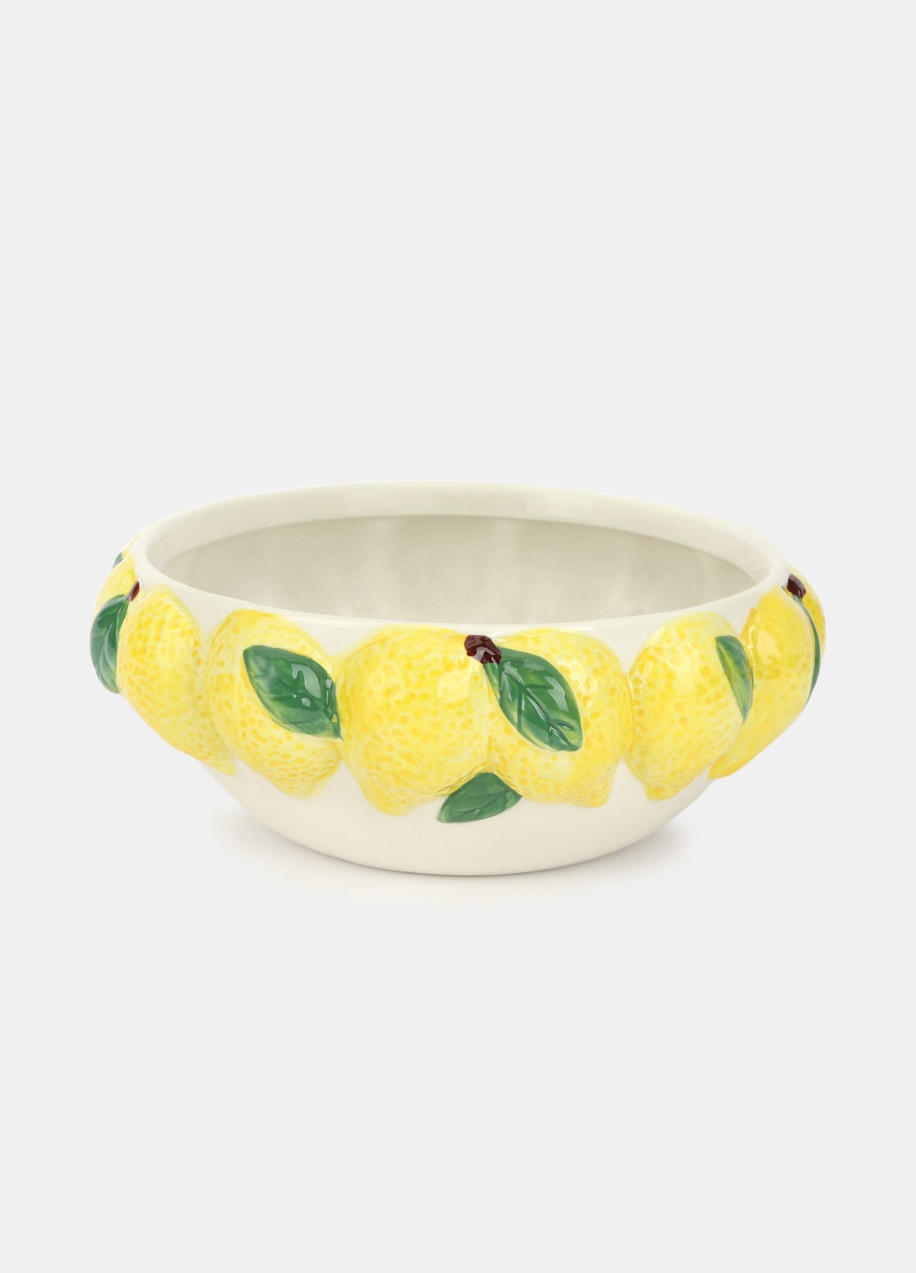 Ciotola in ceramica con limoni_0