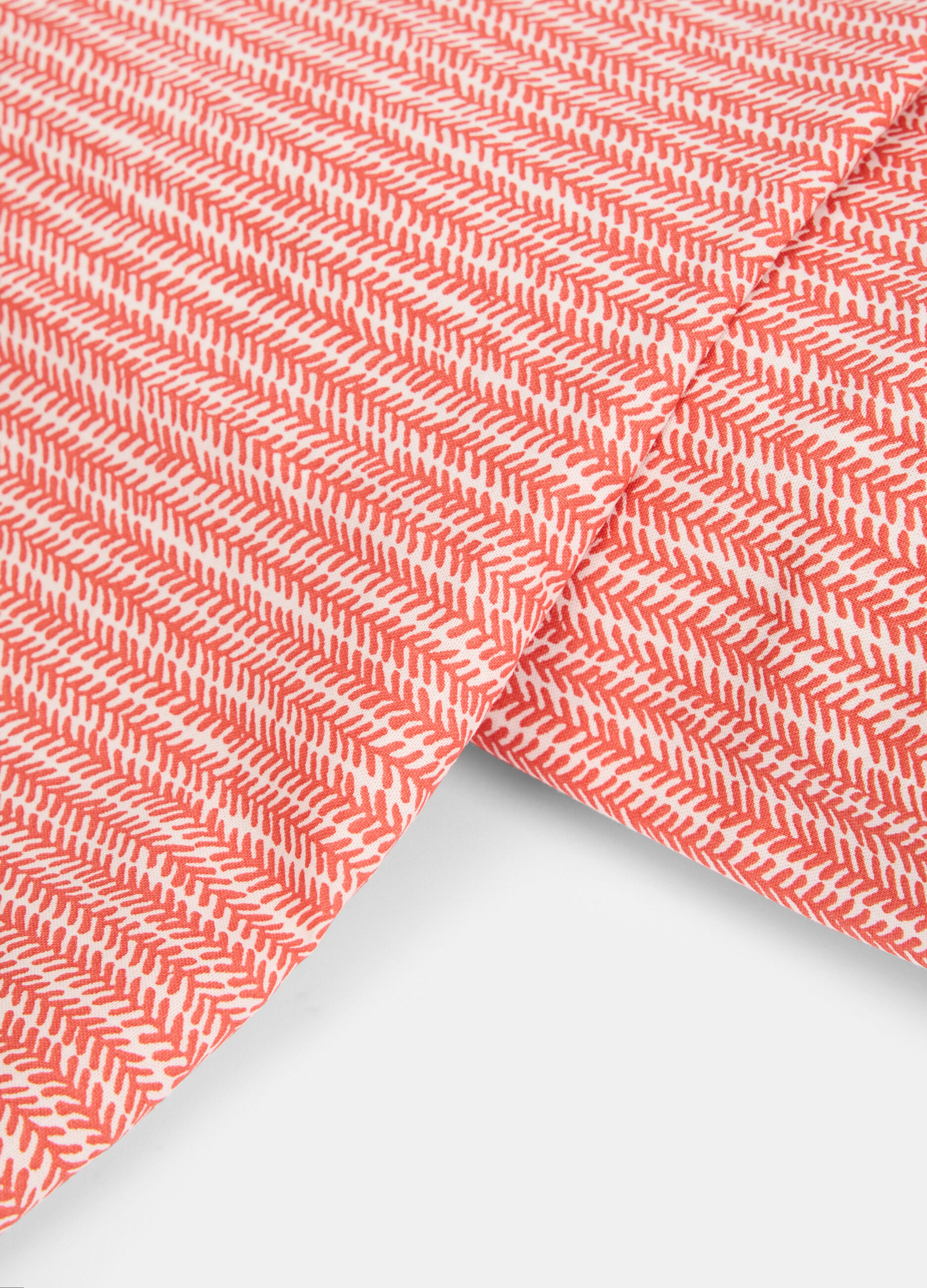 Double sheet in patterned cotton_1