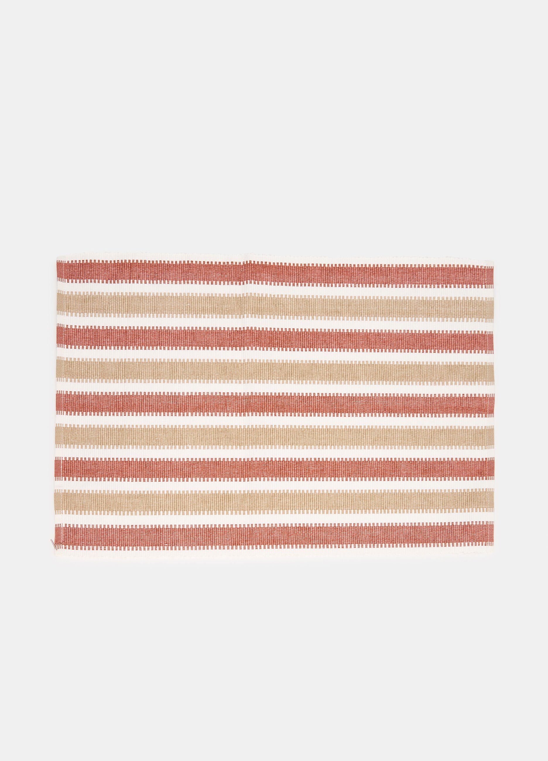 Tovaglietta in cotone a righe