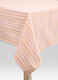 8-Seater tablecloth in striped cotton_0
