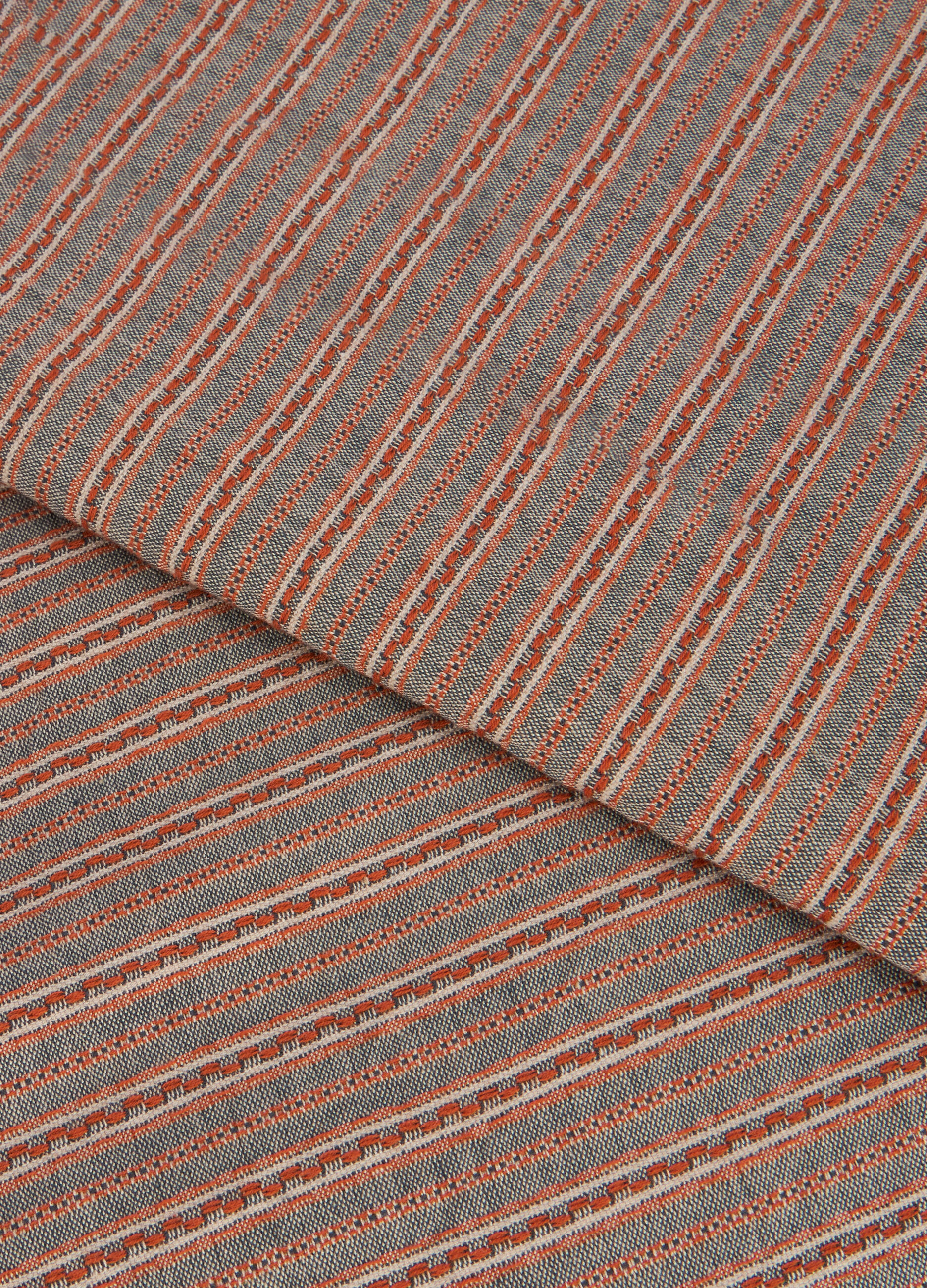 Parure copripiumino in cotone a righe_1