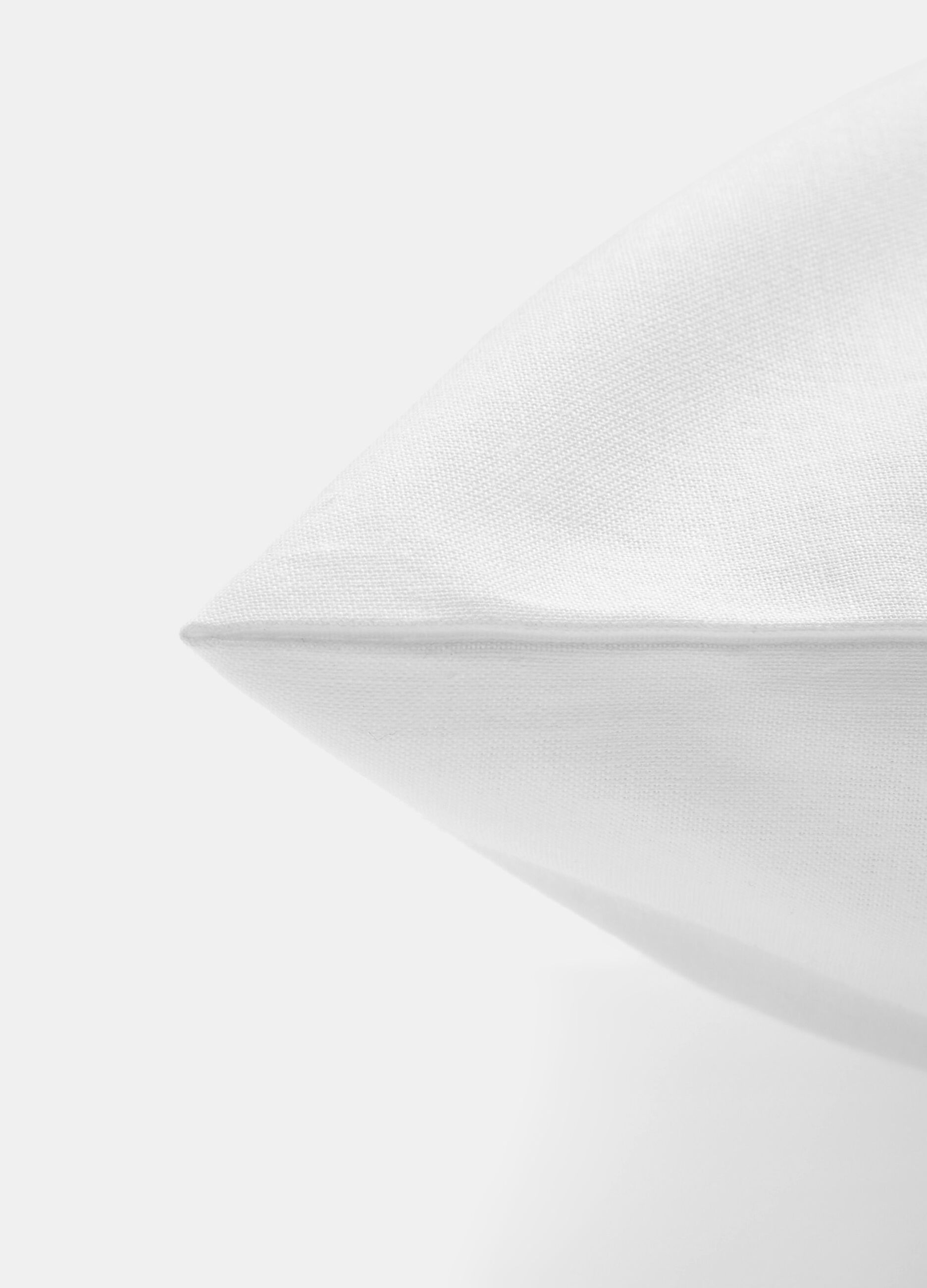 Solid-coloured pure cotton pillowcase_1