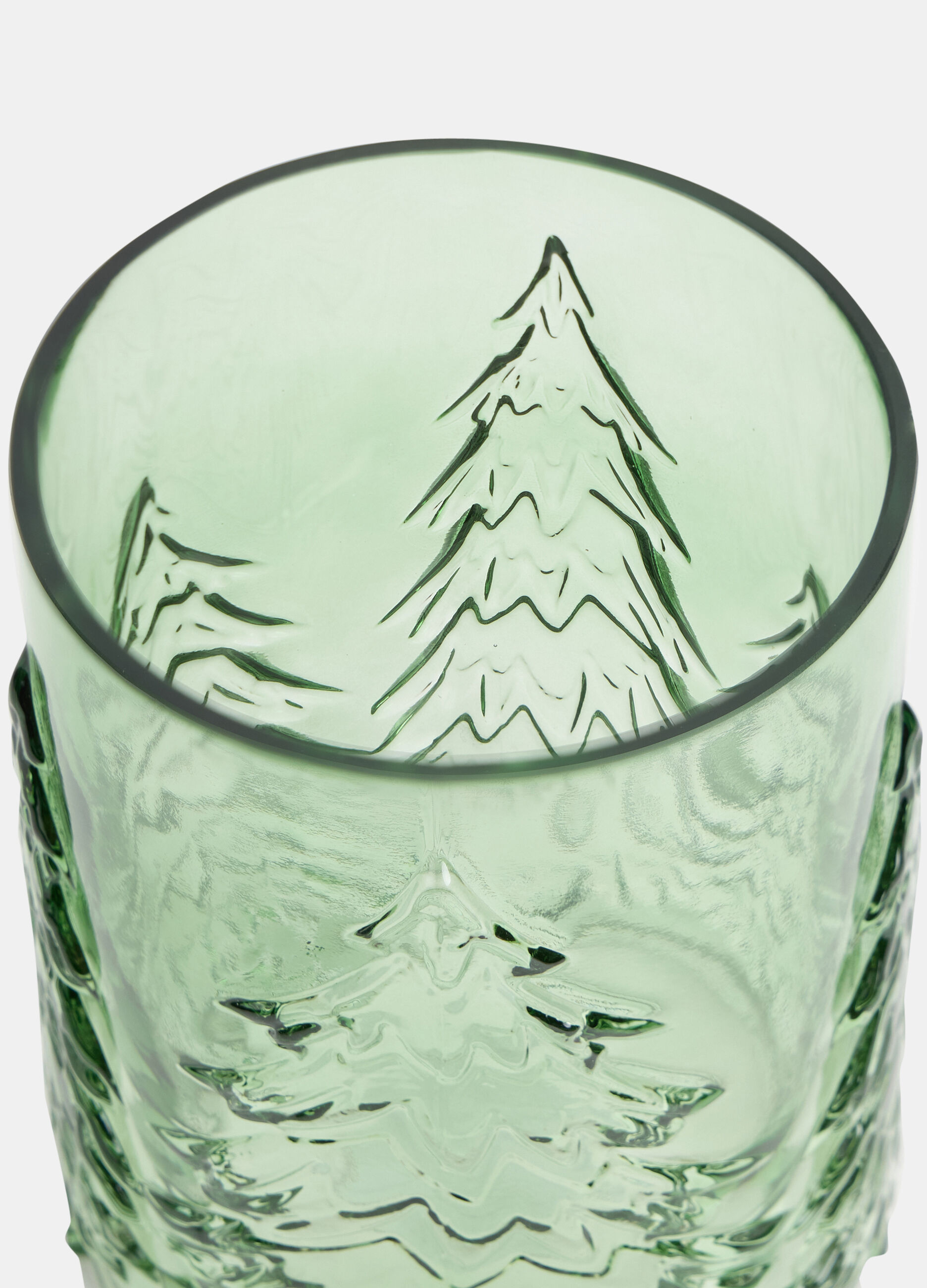 Vaso natalizio in vetro colorato_1