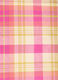 Rectangular check cotton table runner_1