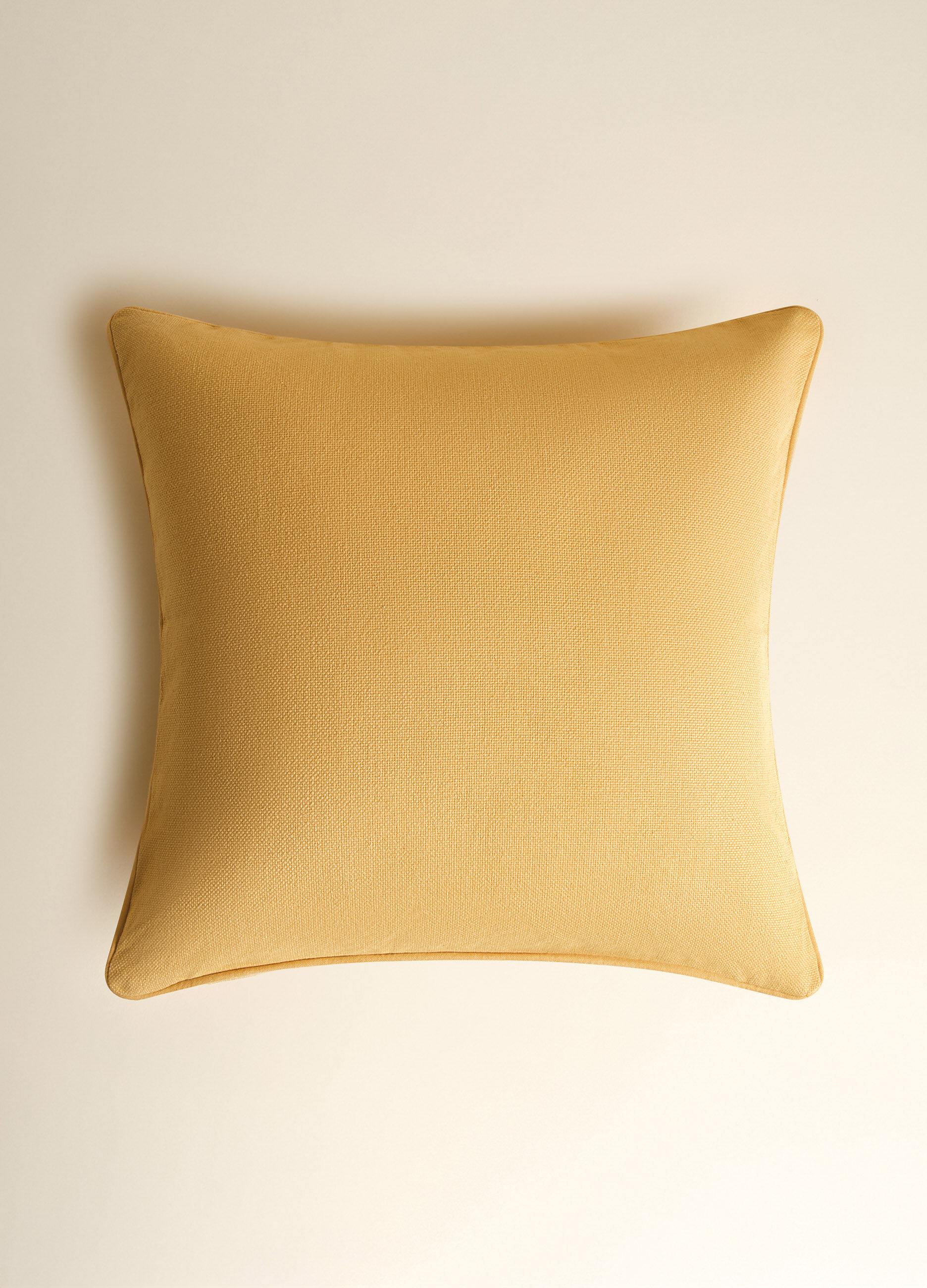 Solid colour cushion cover in 100% cotton_1