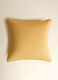 Solid colour cushion cover in 100% cotton_1