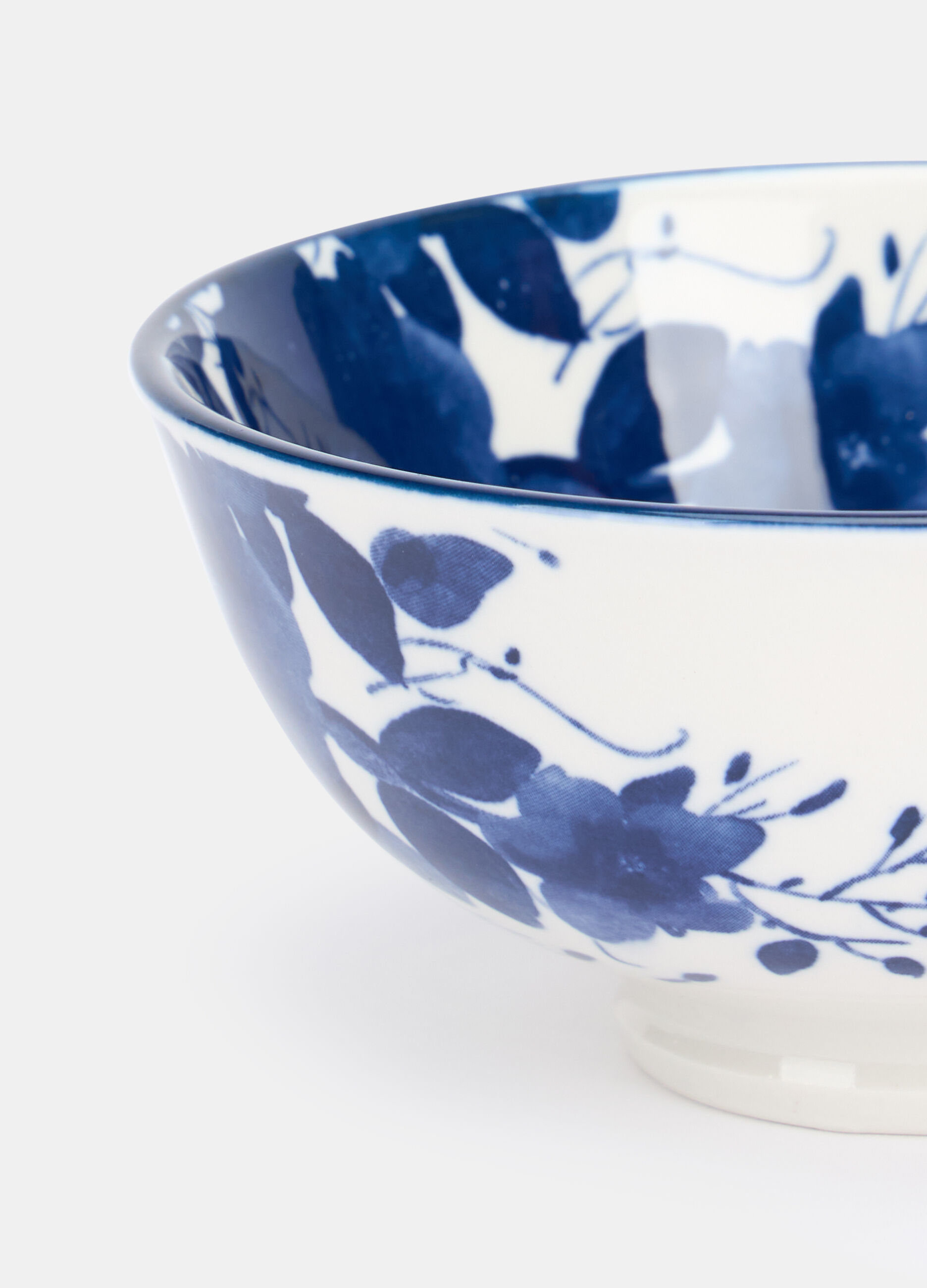 Ciotola in ceramica a fiori_1