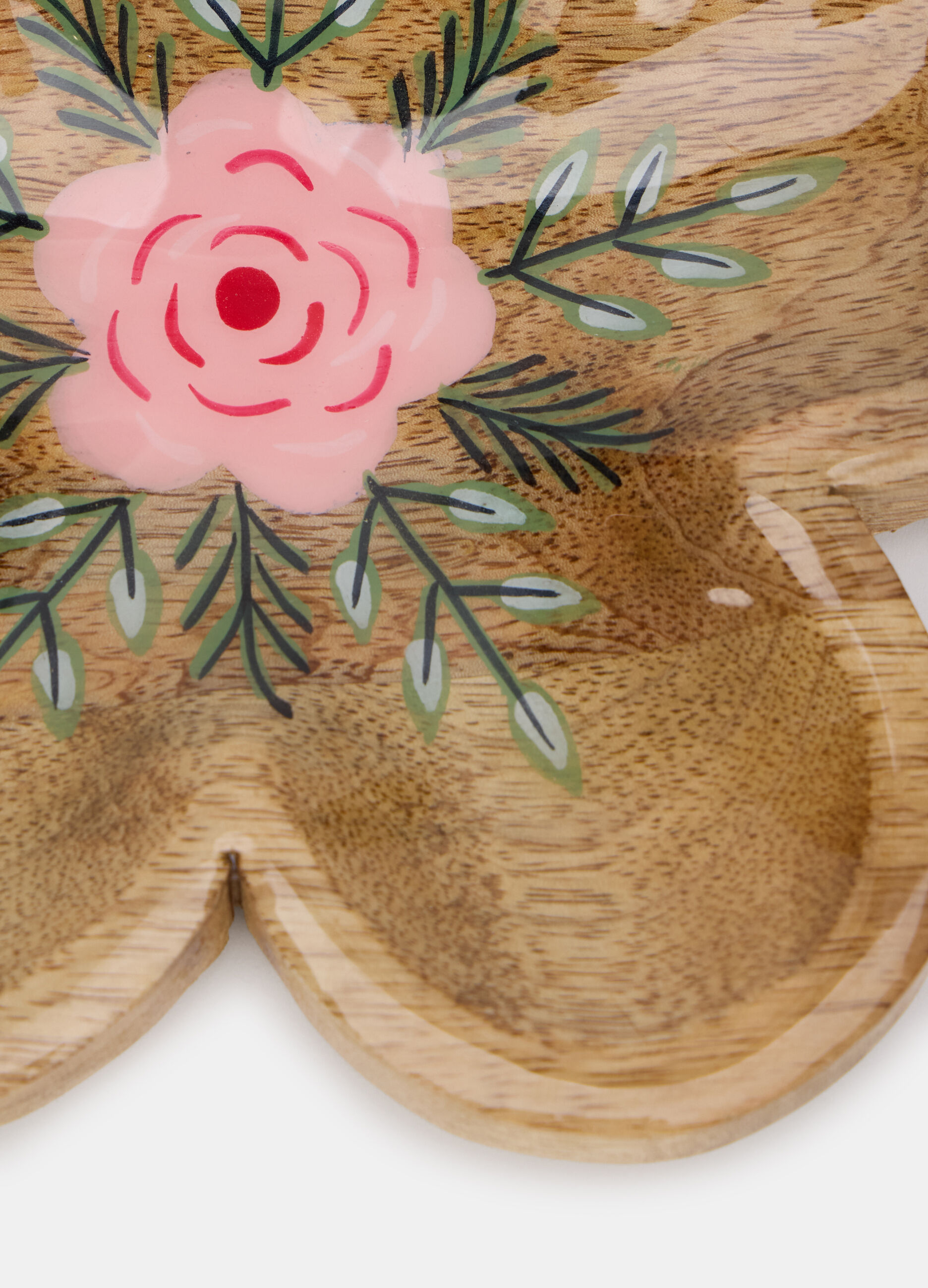 Svuotatasche in legno con fiore_1